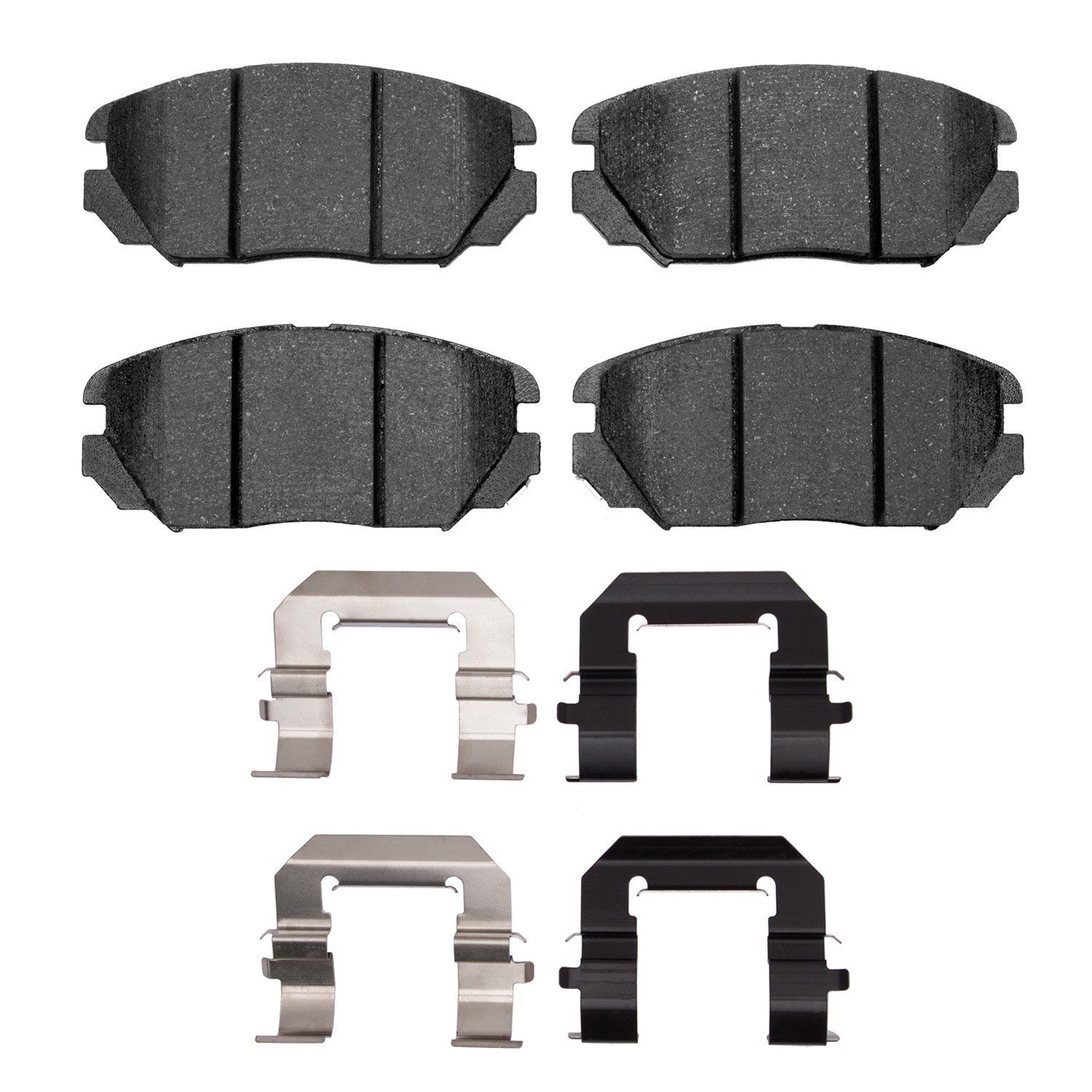 DYN 4000-1125-02 DFC HybriDynamic Brake Pads Hrdwr Kit