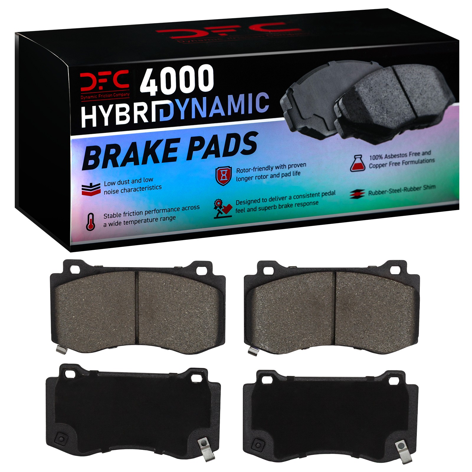 DYN 4000-1149-00 DFC 4000 HybriDynamic Brake Pads - Image 2