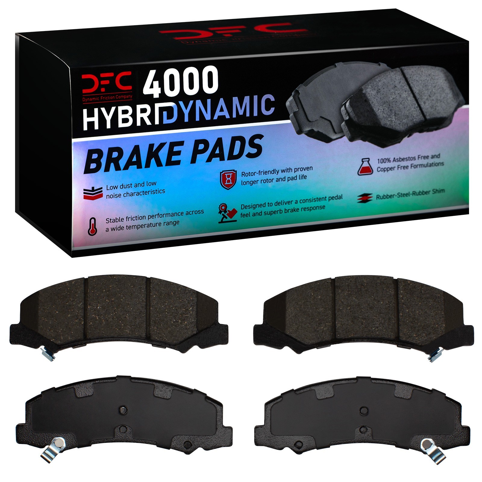 DYN 4000-1159-00 DFC 4000 HybriDynamic Brake Pads - Image 2