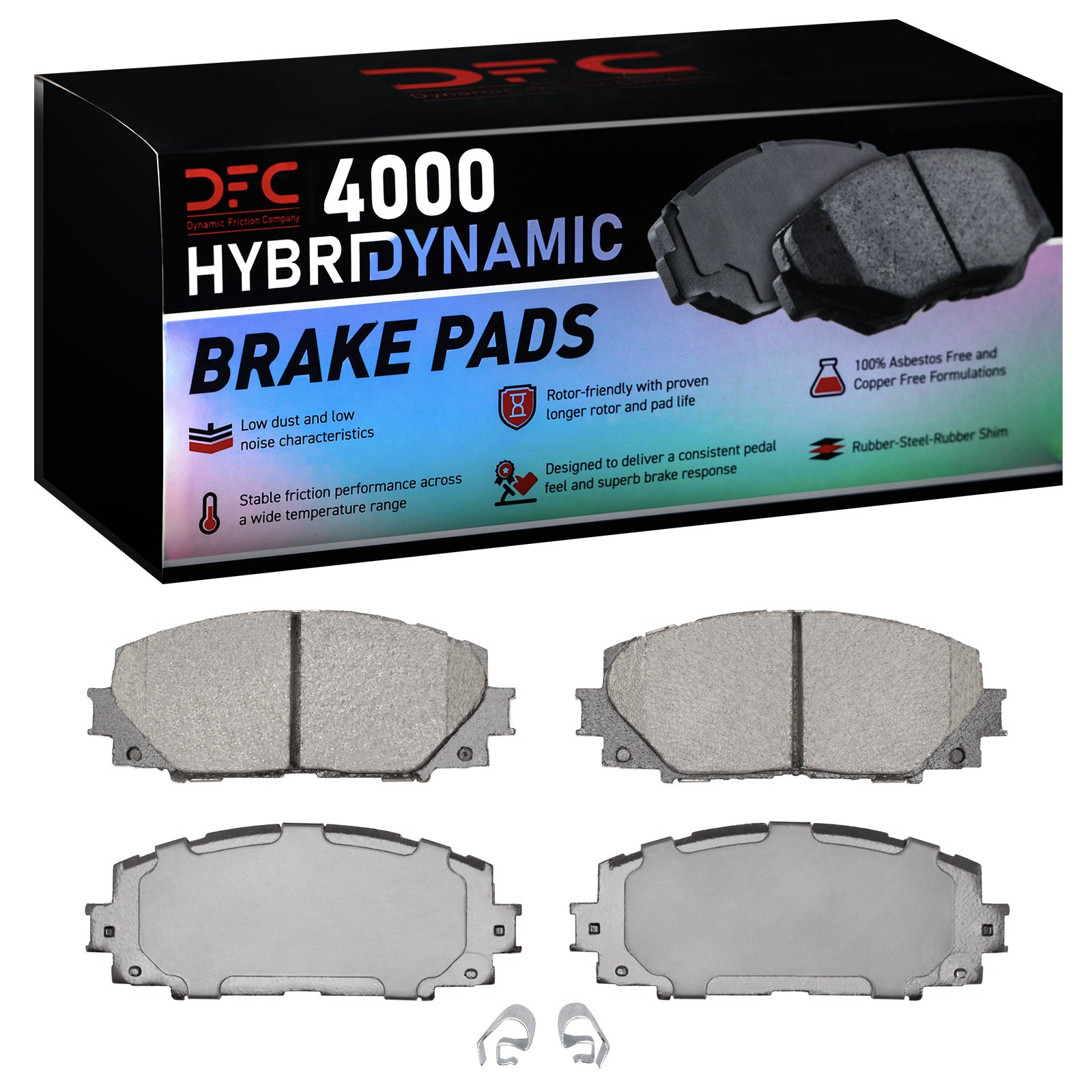 DYN 4000-1184-00 DFC 4000 HybriDynamic Brake Pads - Image 2