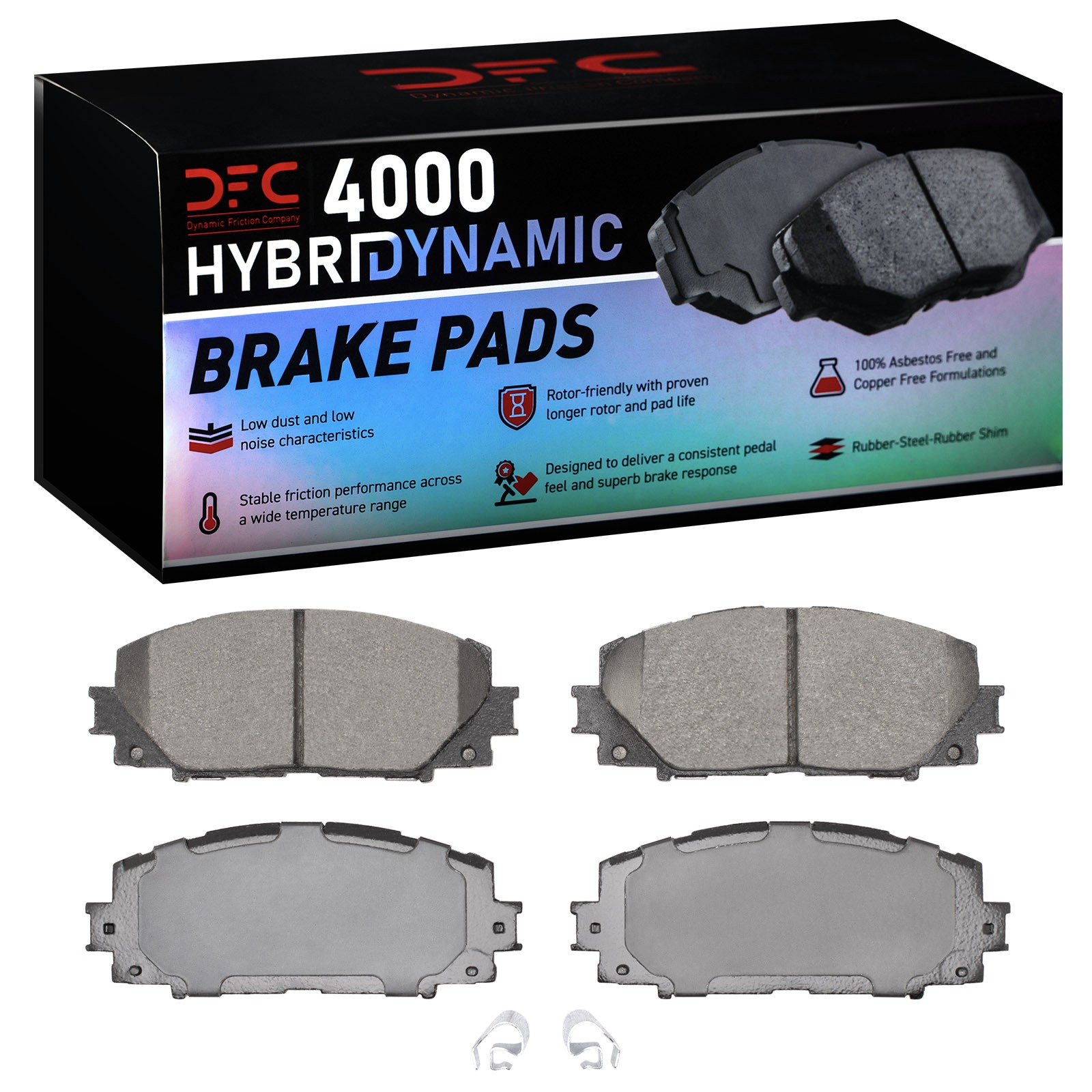 DYN 4000-1184-10 DFC 4000 HybriDynamic Brake Pads - Image 2
