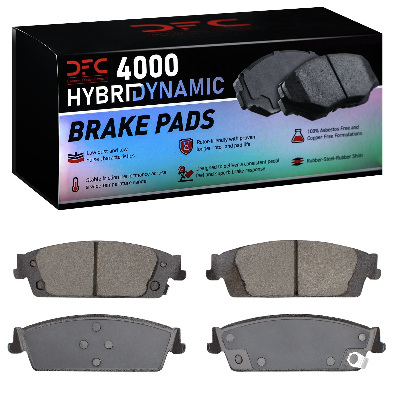 DYN 4000-1194-10 DFC 4000 HybriDynamic Brake Pads - Image 2
