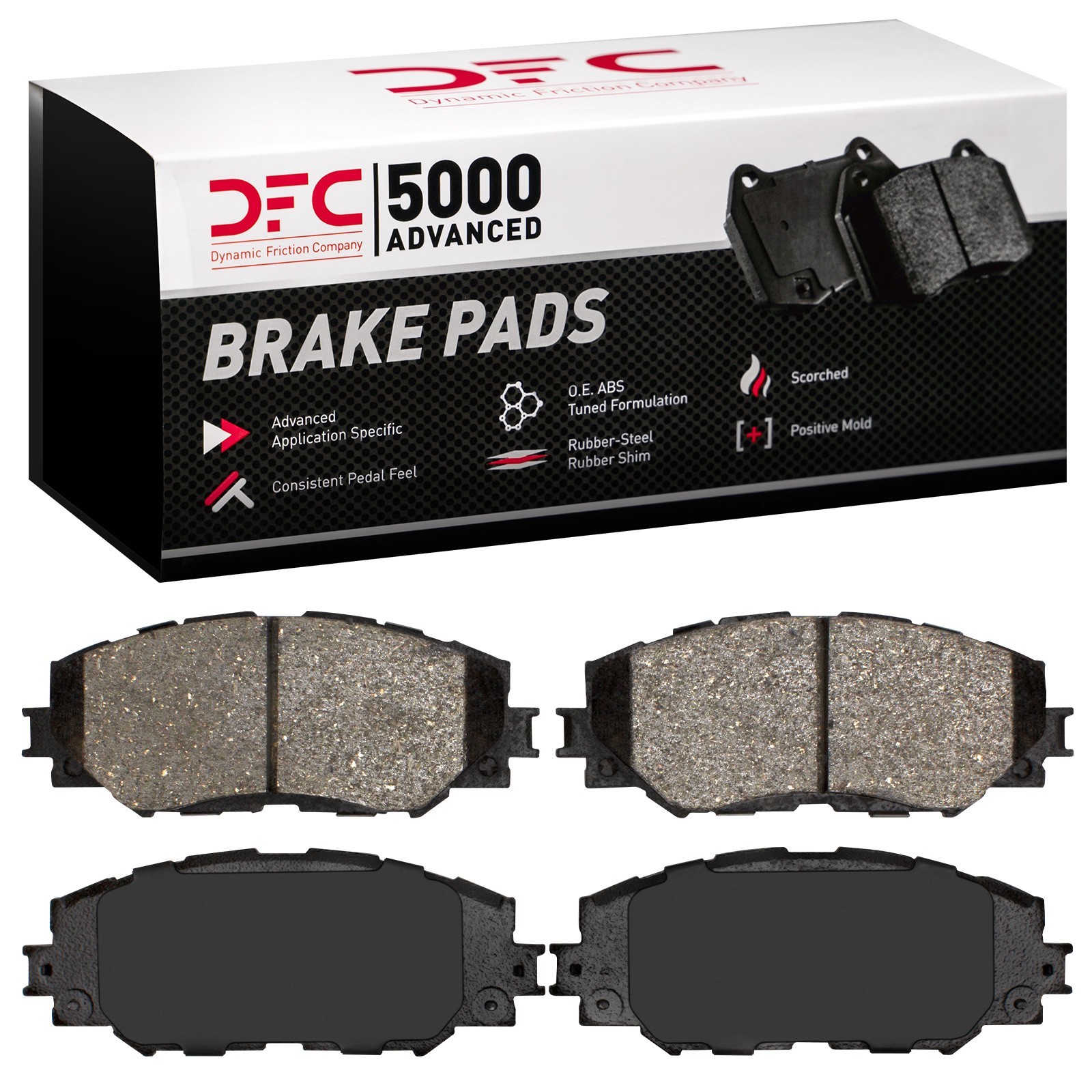 DYN 4000-1210-00 DFC 4000 HybriDynamic Brake Pads - Image 2