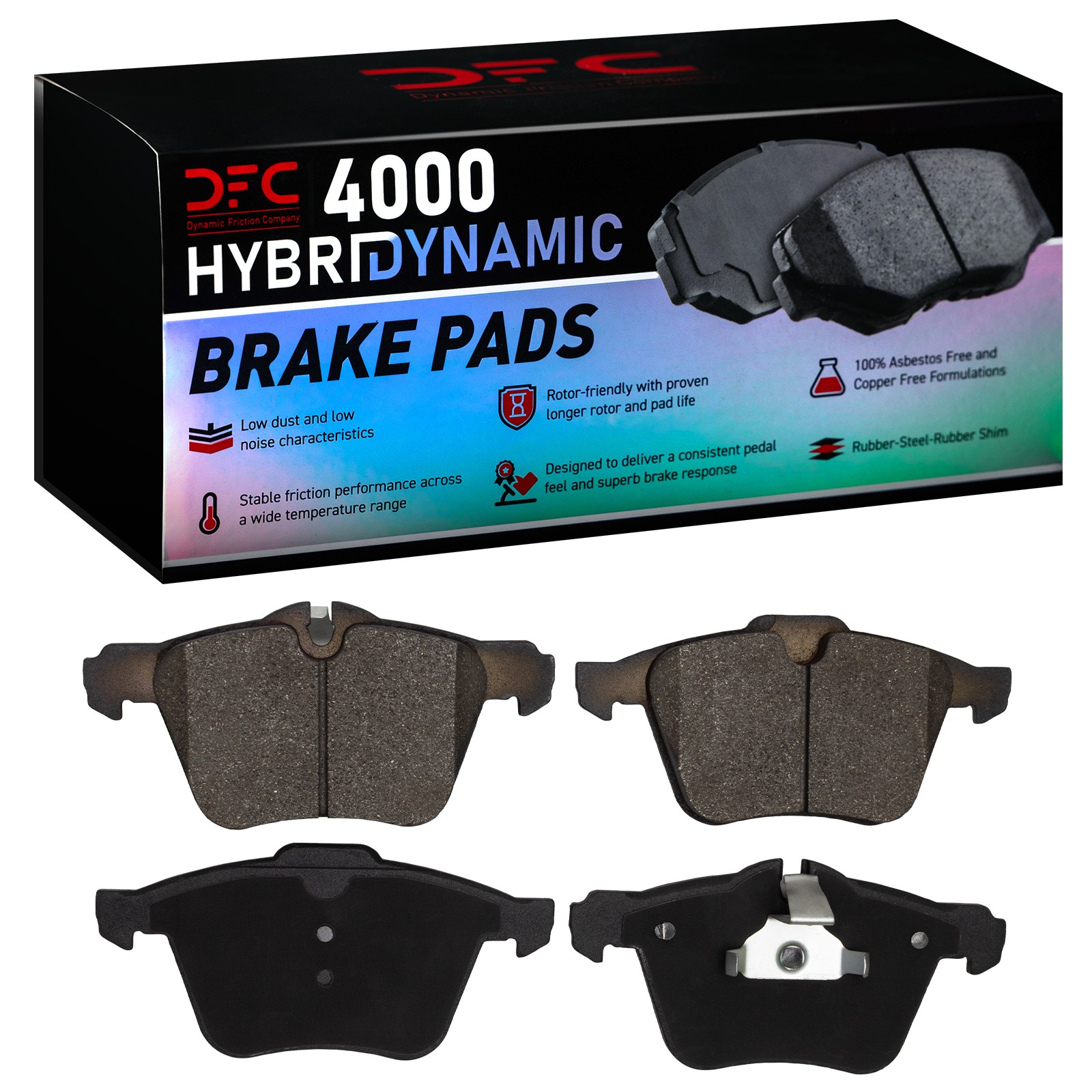 DYN 4000-1240-00 DFC 4000 HybriDynamic Brake Pads - Image 2