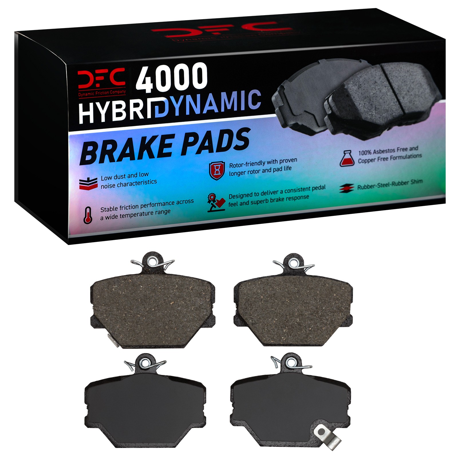 DYN 4000-1252-00 DFC 4000 HybriDynamic Brake Pads - Image 3