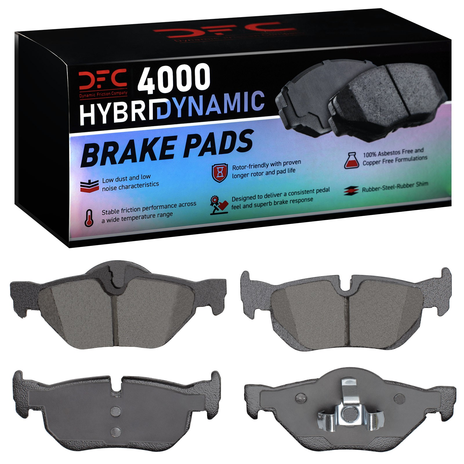 DYN 4000-1267-00 DFC 4000 HybriDynamic Brake Pads - Image 2