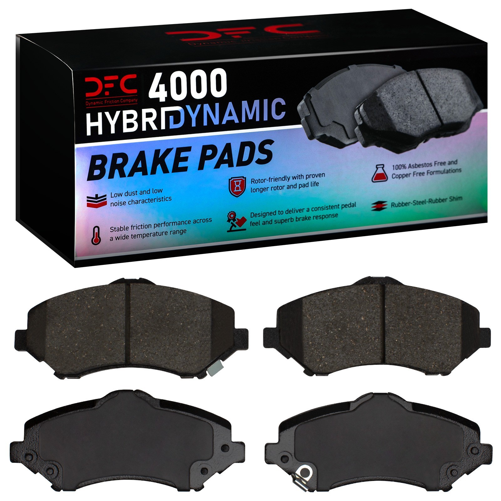 DYN 4000-1273-00 DFC 4000 HybriDynamic Brake Pads - Image 2