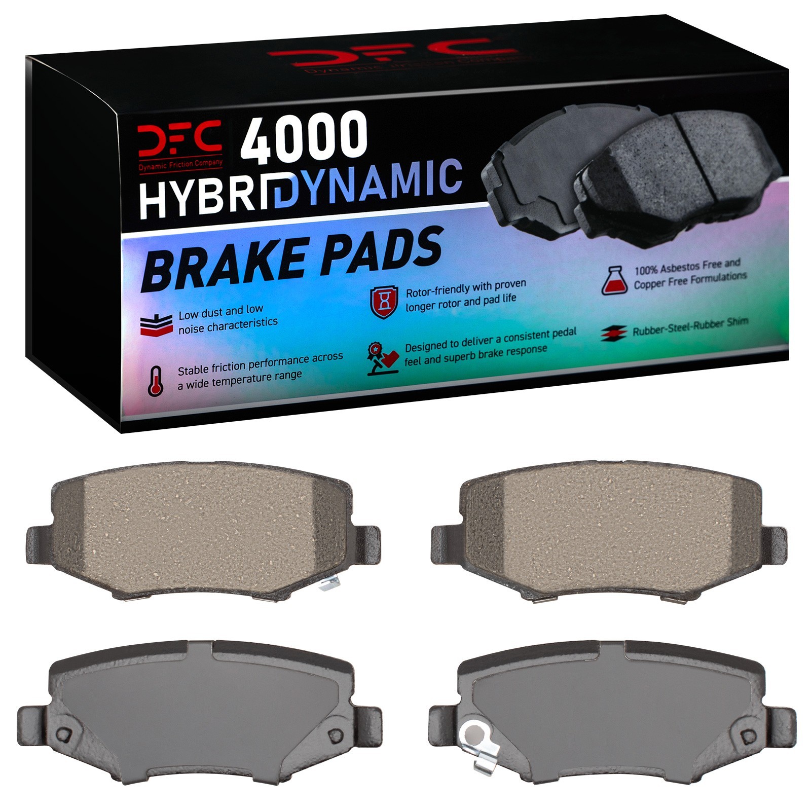 DYN 4000-1274-00 DFC 4000 HybriDynamic Brake Pads - Image 2