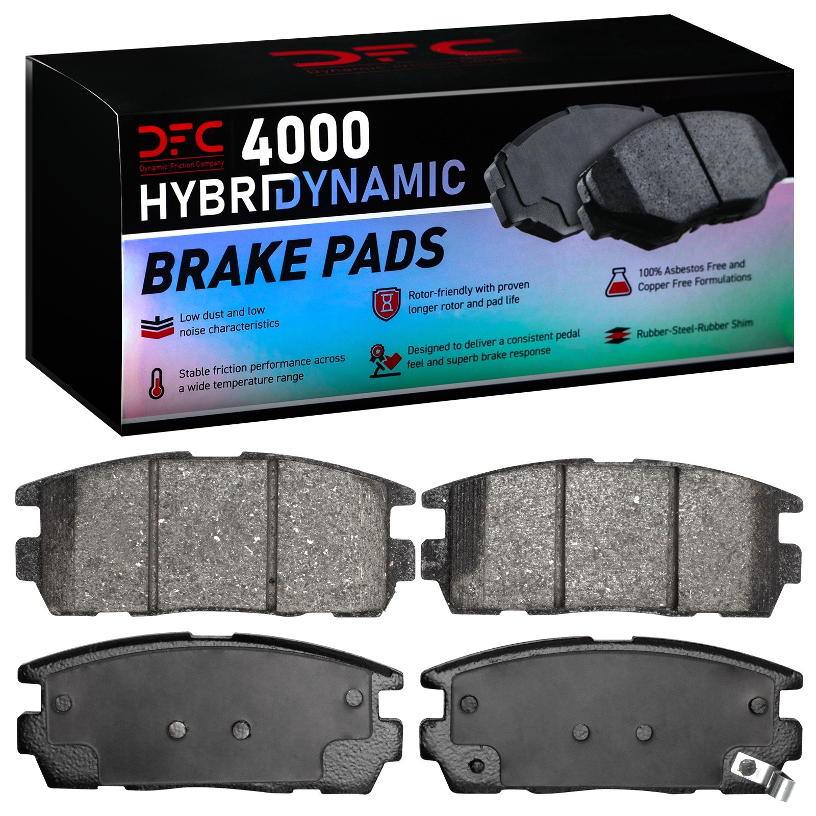 DYN 4000-1275-00 DFC 4000 HybriDynamic Brake Pads - Image 2