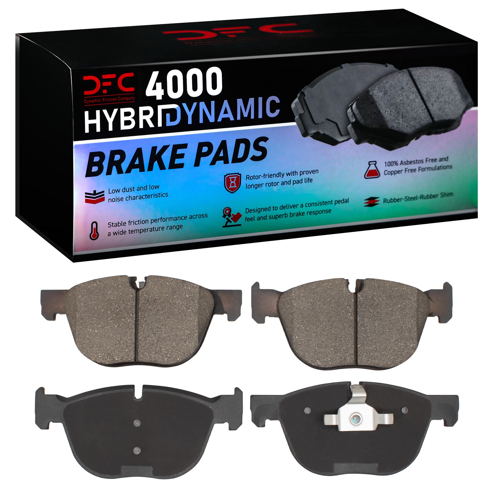 DYN 4000-1294-00 DFC 4000 HybriDynamic Brake Pads - Image 2
