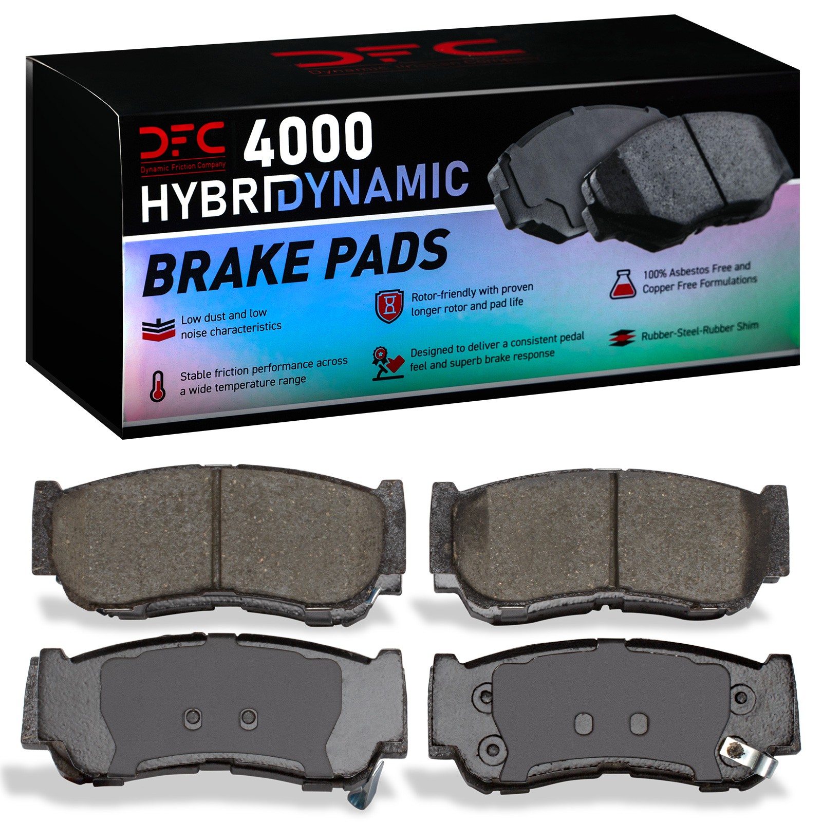 DYN 4000-1297-00 DFC 4000 HybriDynamic Brake Pads - Image 2