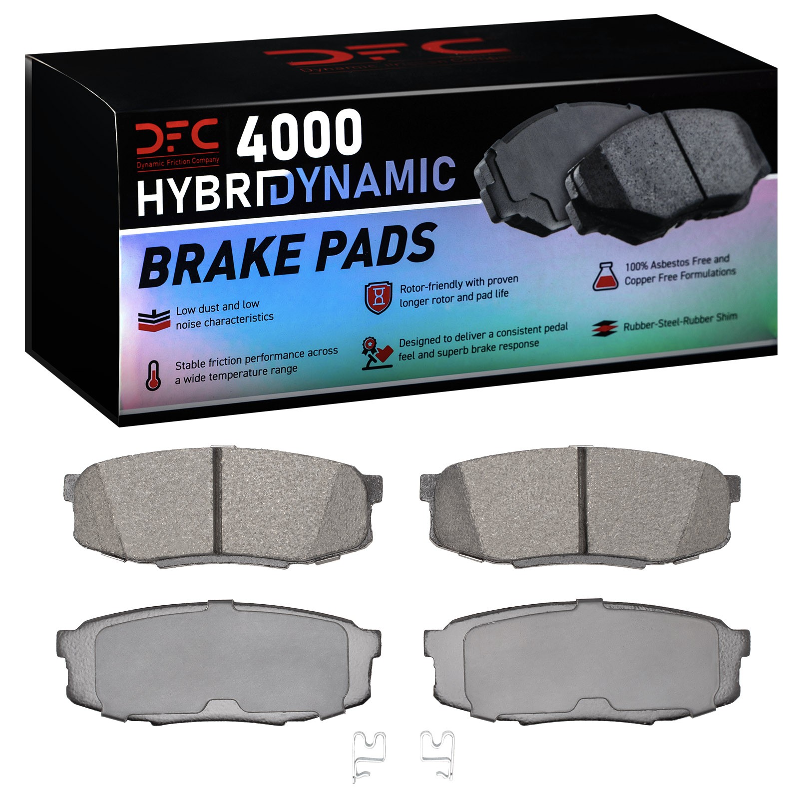 DYN 4000-1304-00 DFC 4000 HybriDynamic Brake Pads - Image 2