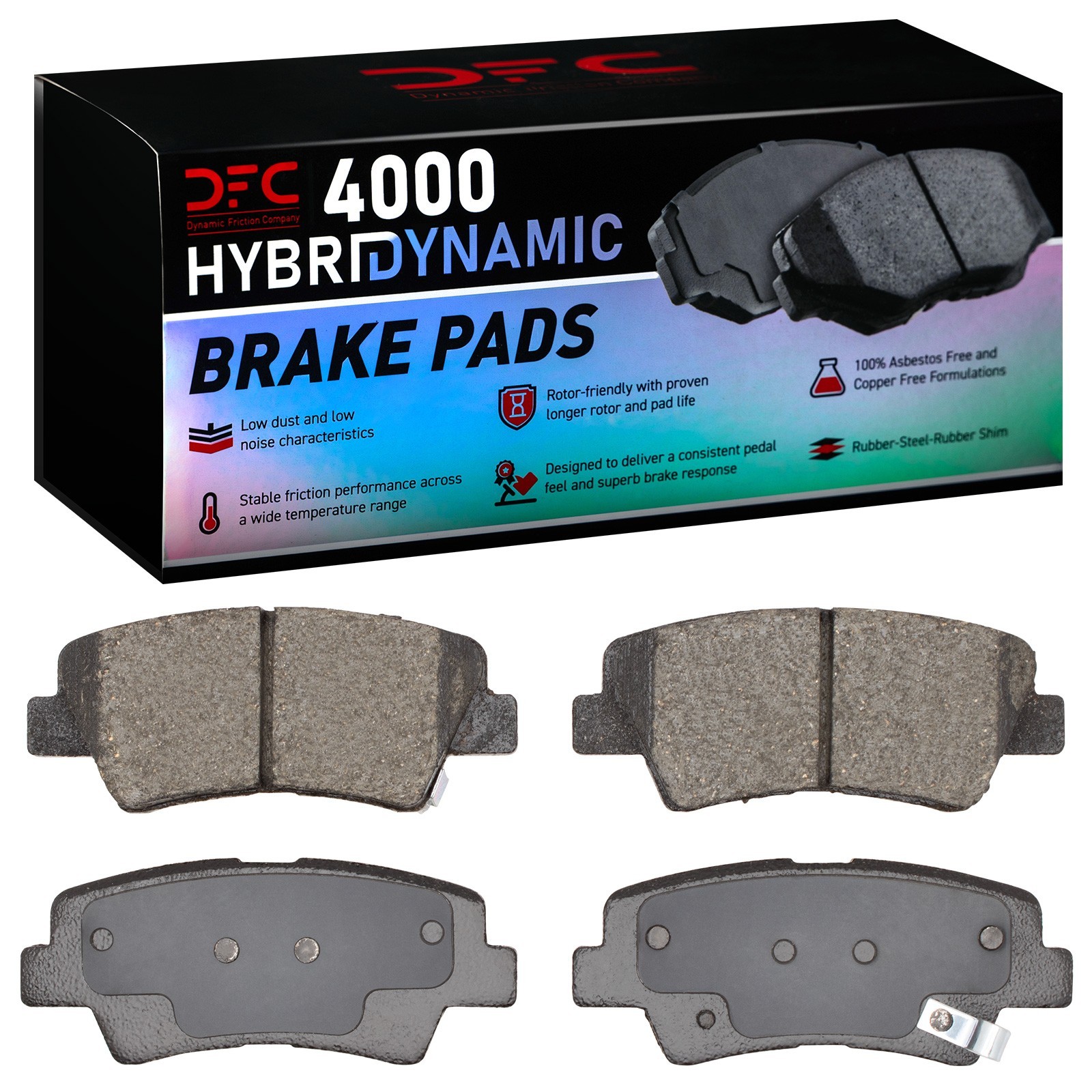 DYN 4000-1313-00 DFC 4000 HybriDynamic Brake Pads - Image 2