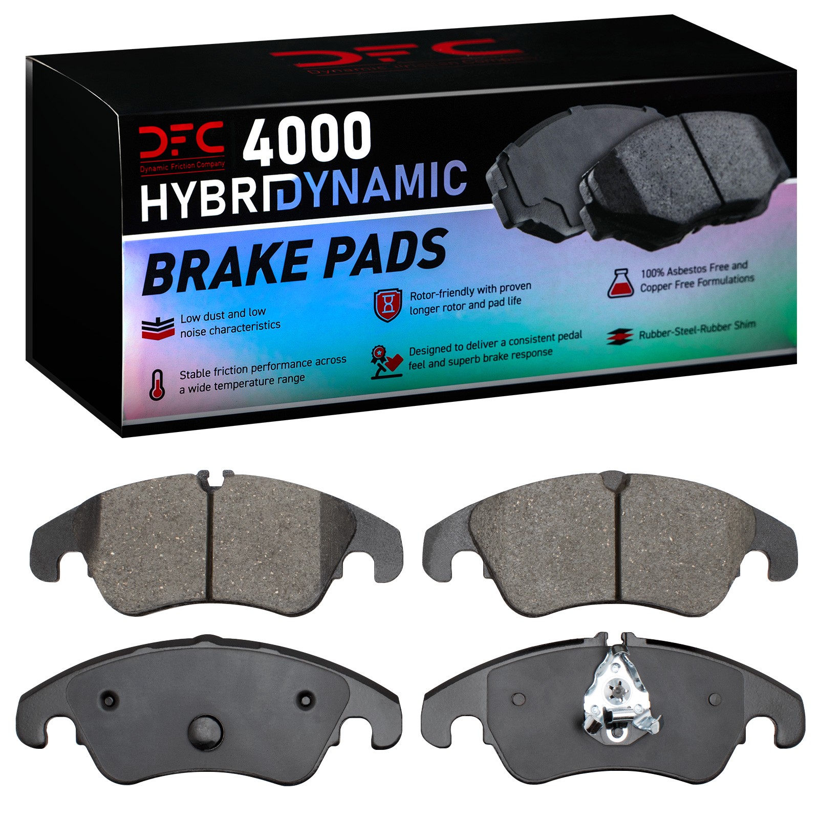 DYN 4000-1322-10 DFC 4000 HybriDynamic Brake Pads - Image 2