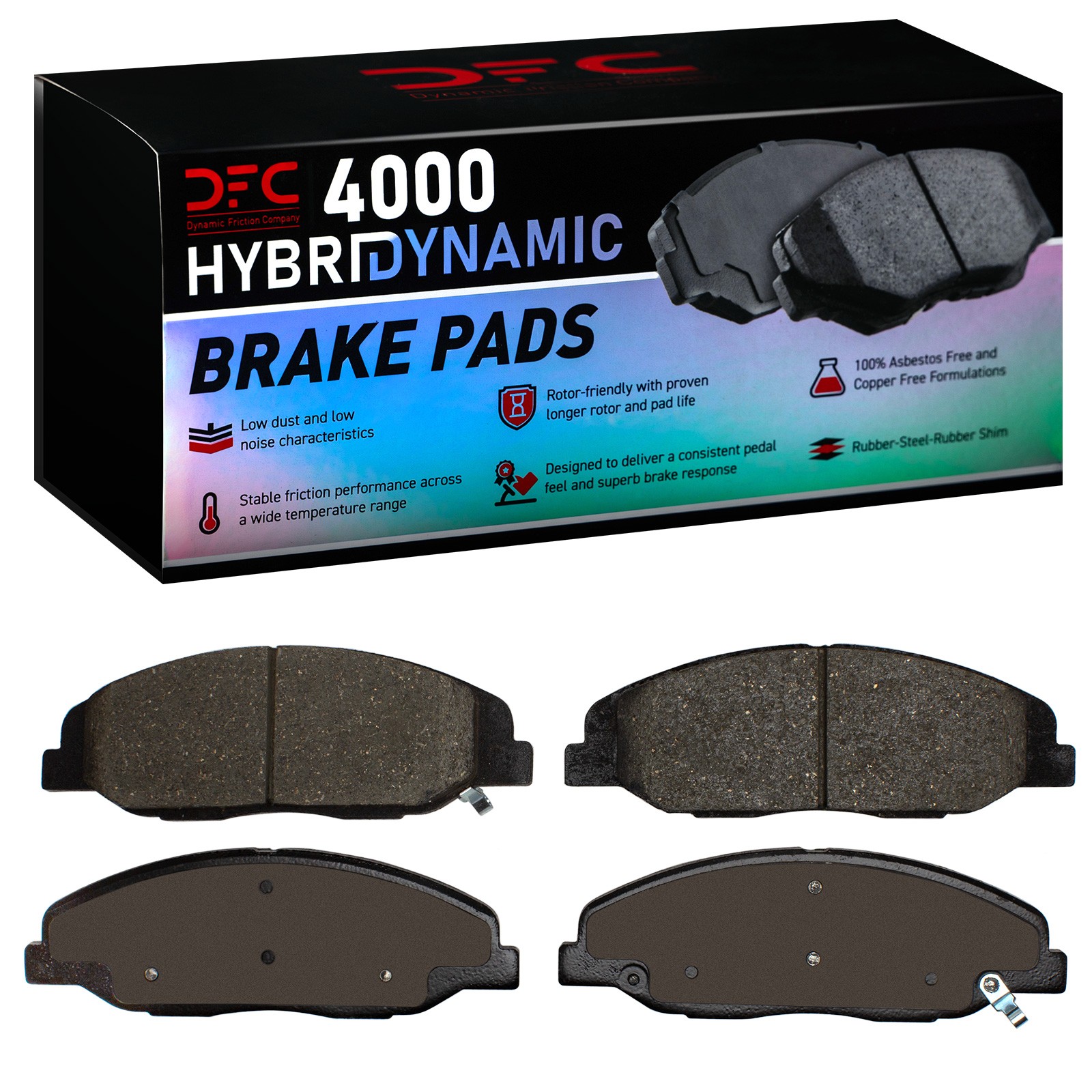 DYN 4000-1332-00 DFC 4000 HybriDynamic Brake Pads - Image 2