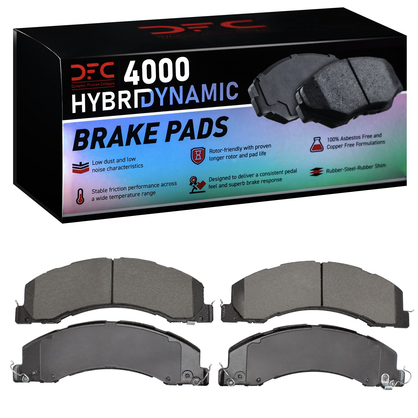 DYN 4000-1335-00 DFC 4000 HybriDynamic Brake Pads - Image 2