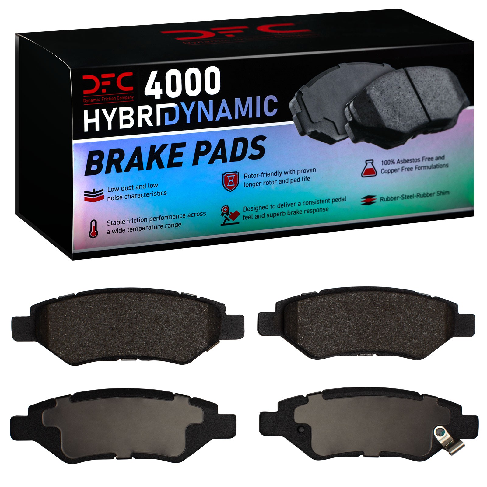 DYN 4000-1337-00 DFC 4000 HybriDynamic Brake Pads - Image 2