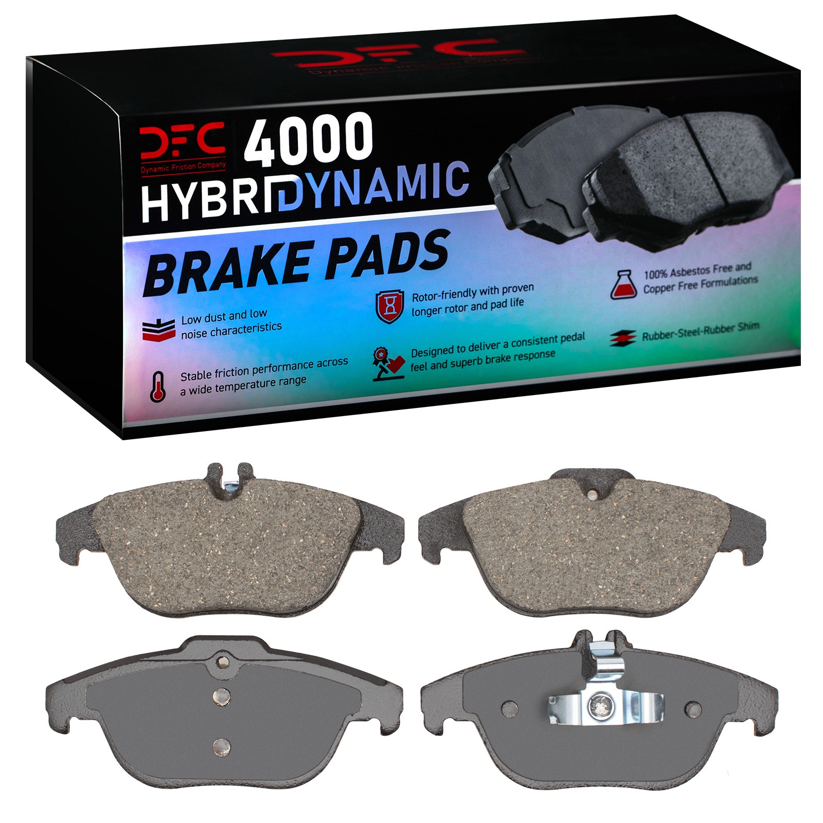 DYN 4000-1341-00 DFC 4000 HybriDynamic Brake Pads - Image 2