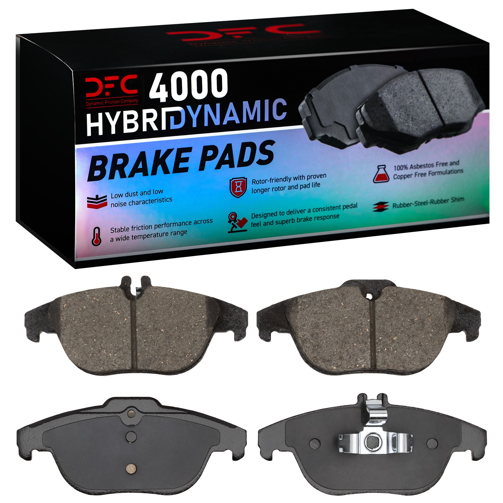 DYN 4000-1341-10 DFC 4000 HybriDynamic Brake Pads - Image 2