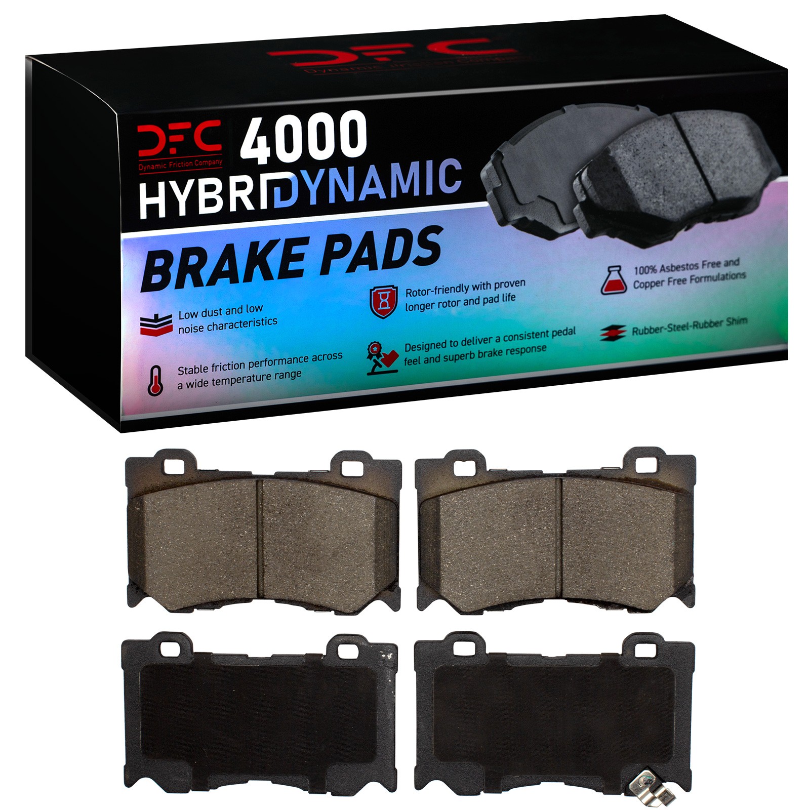 DYN 4000-1346-00 DFC 4000 HybriDynamic Brake Pads - Image 2