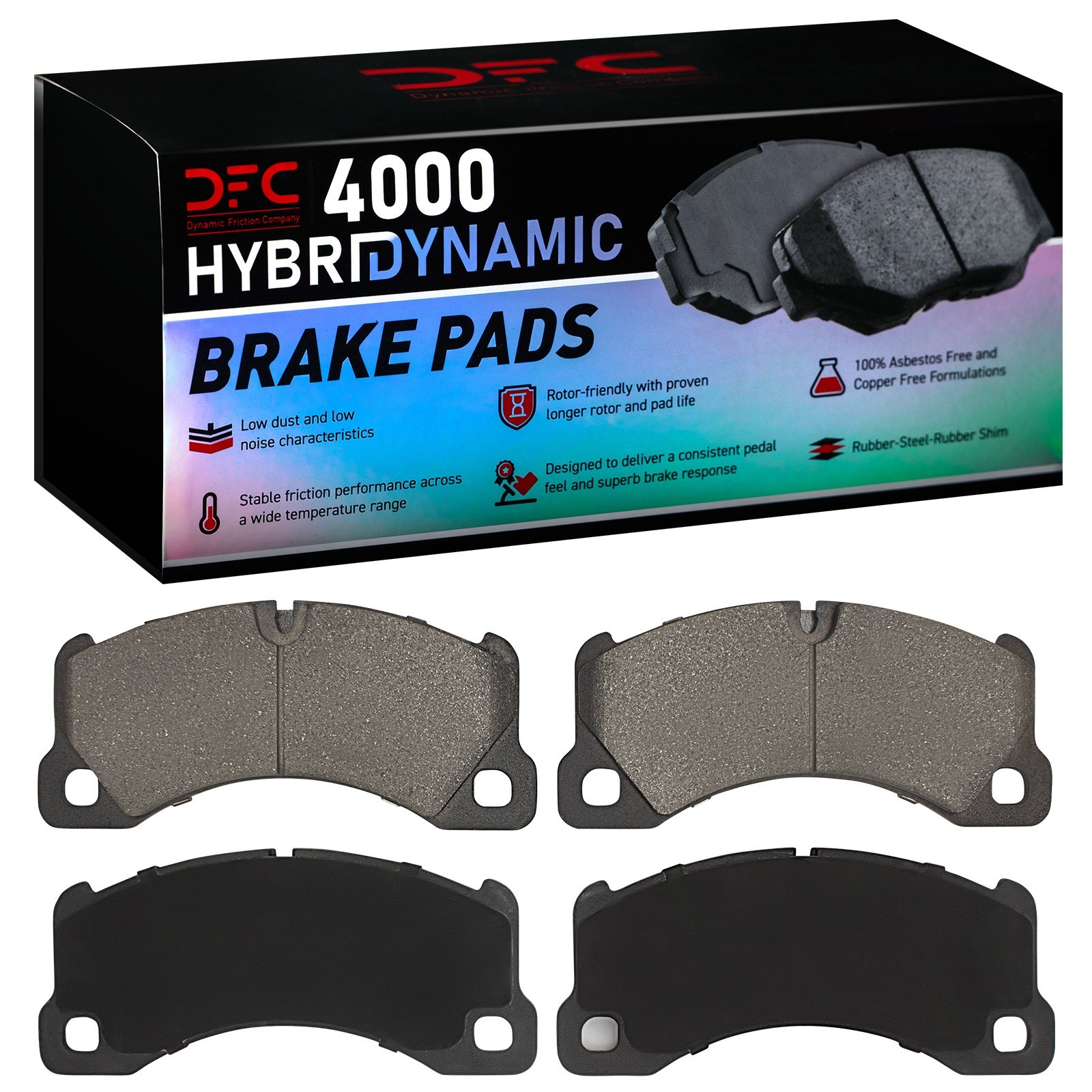 DYN 4000-1349-00 DFC 4000 HybriDynamic Brake Pads - Image 2