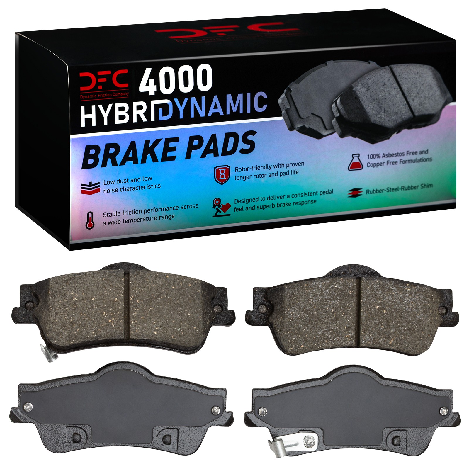 DYN 4000-1352-00 DFC 4000 HybriDynamic Brake Pads - Image 2