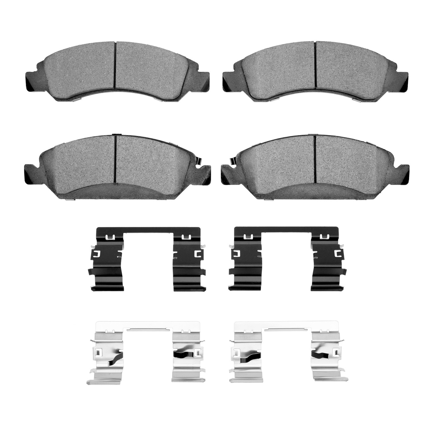 DYN 4000-1363-01 DFC HybriDynamic Brake Pads Hrdwr Kit