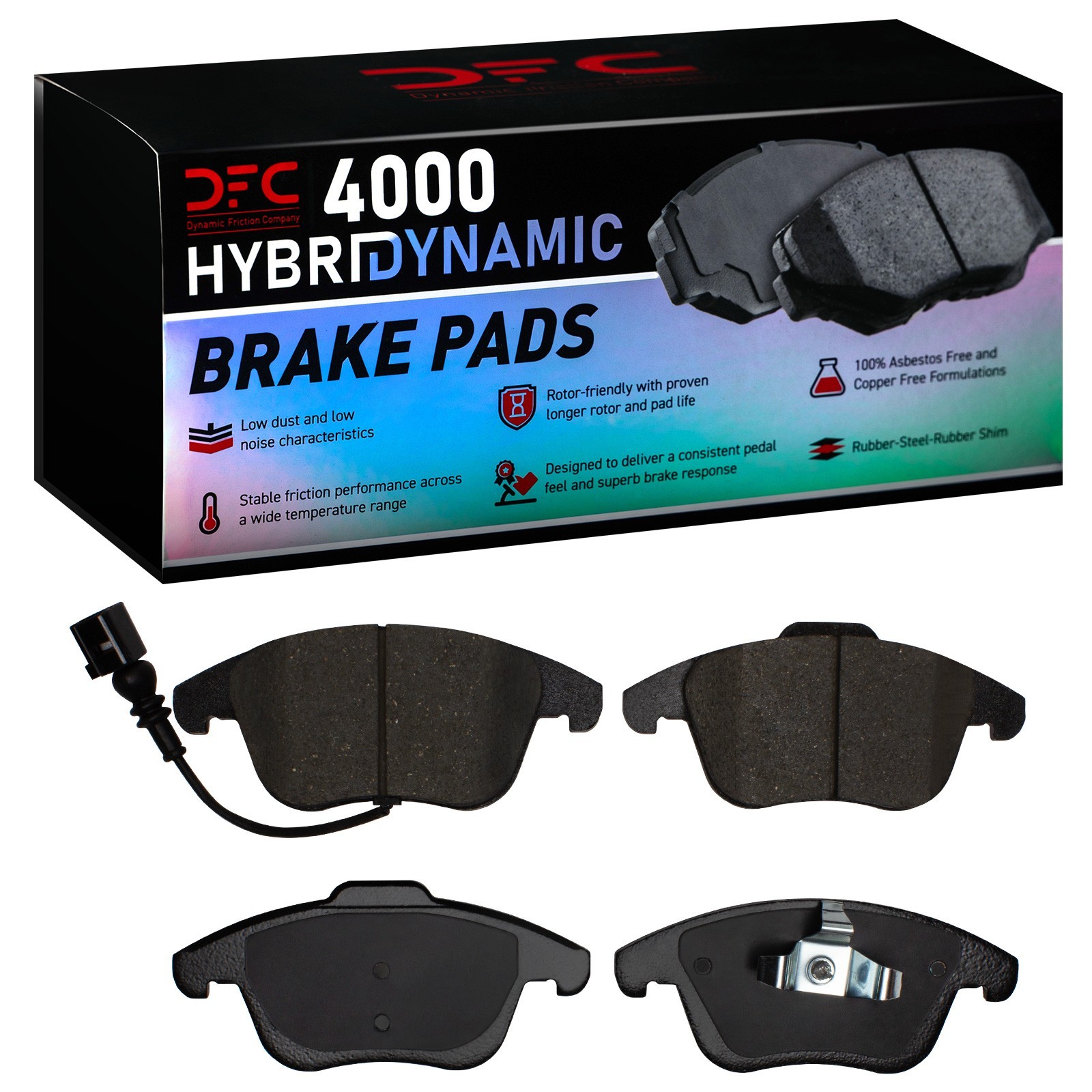 DYN 4000-1375-00 DFC 4000 HybriDynamic Brake Pads - Image 2