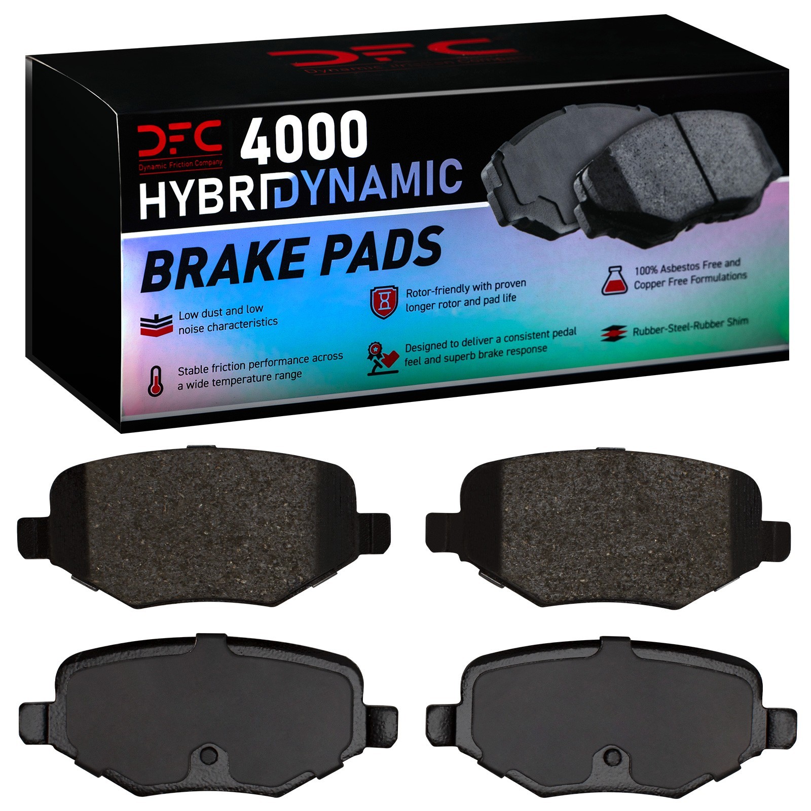 DYN 4000-1377-00 DFC 4000 HybriDynamic Brake Pads - Image 2