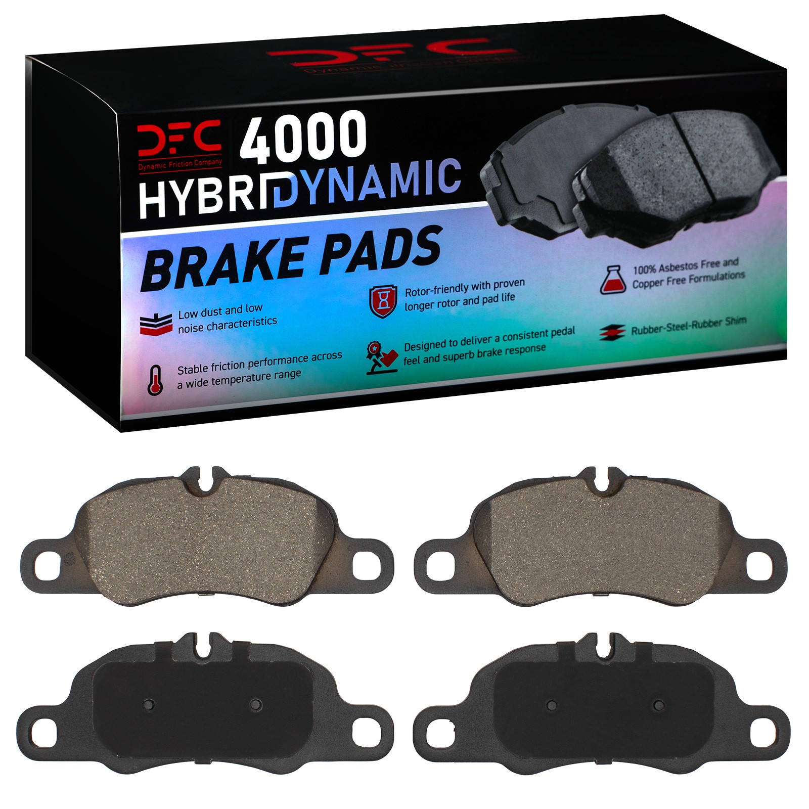 DYN 4000-1389-00 DFC 4000 HybriDynamic Brake Pads - Image 3