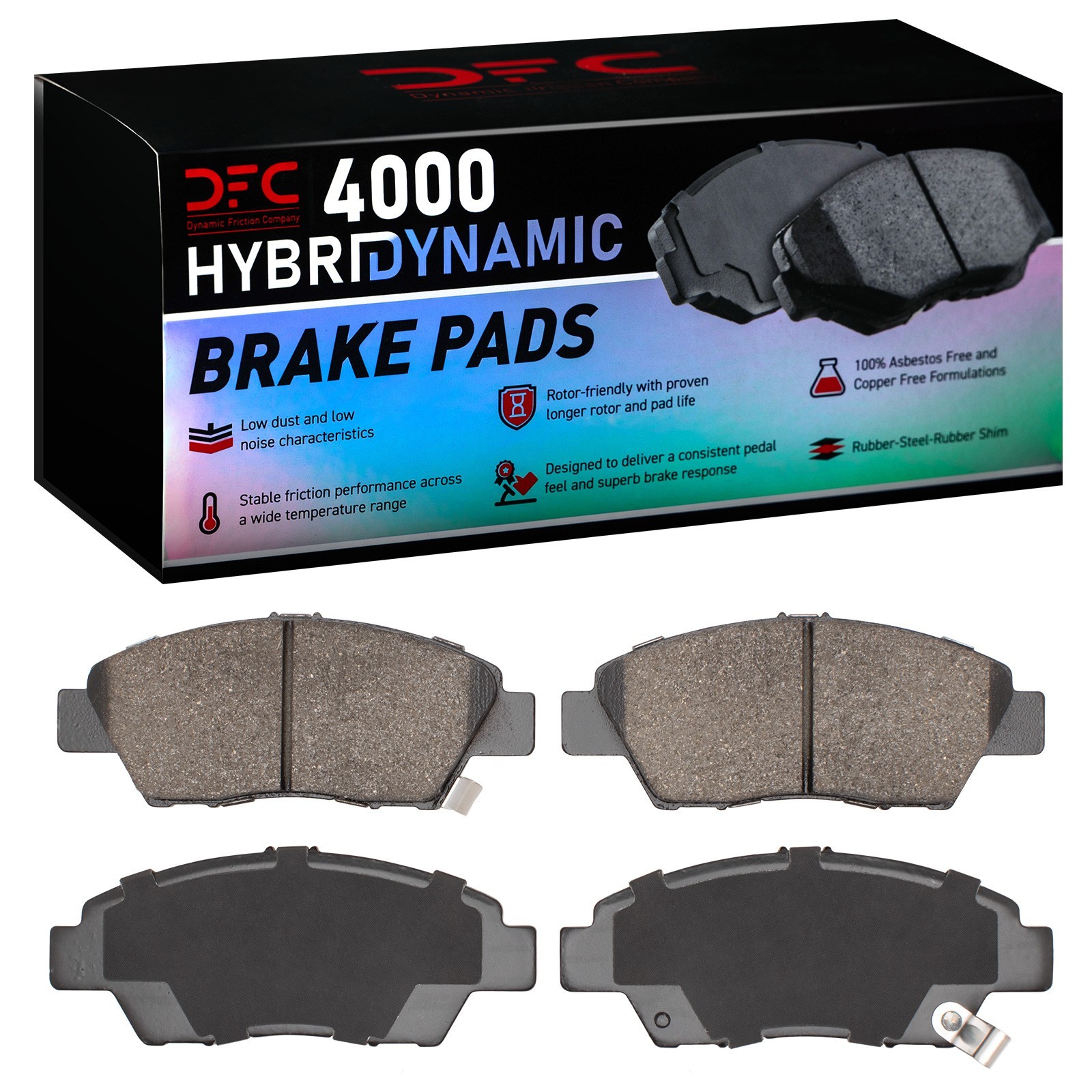 DYN 4000-1394-00 DFC 4000 HybriDynamic Brake Pads - Image 2