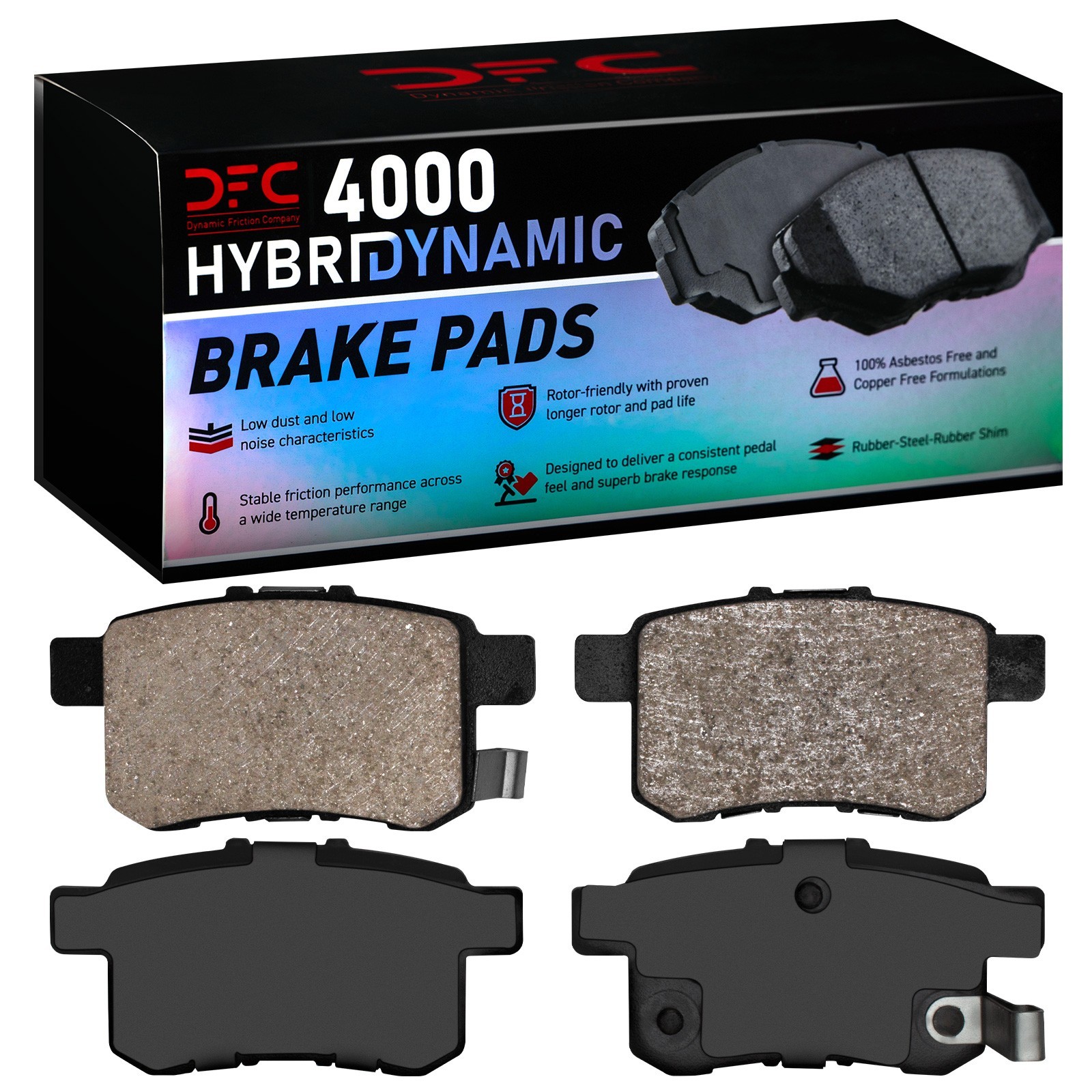DYN 4000-1451-00 DFC 4000 HybriDynamic Brake Pads - Image 2