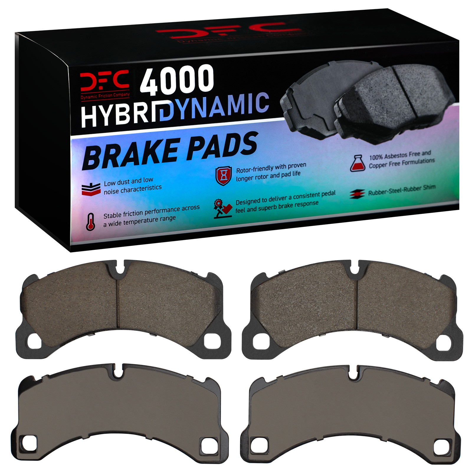 DYN 4000-1452-00 DFC 4000 HybriDynamic Brake Pads - Image 2