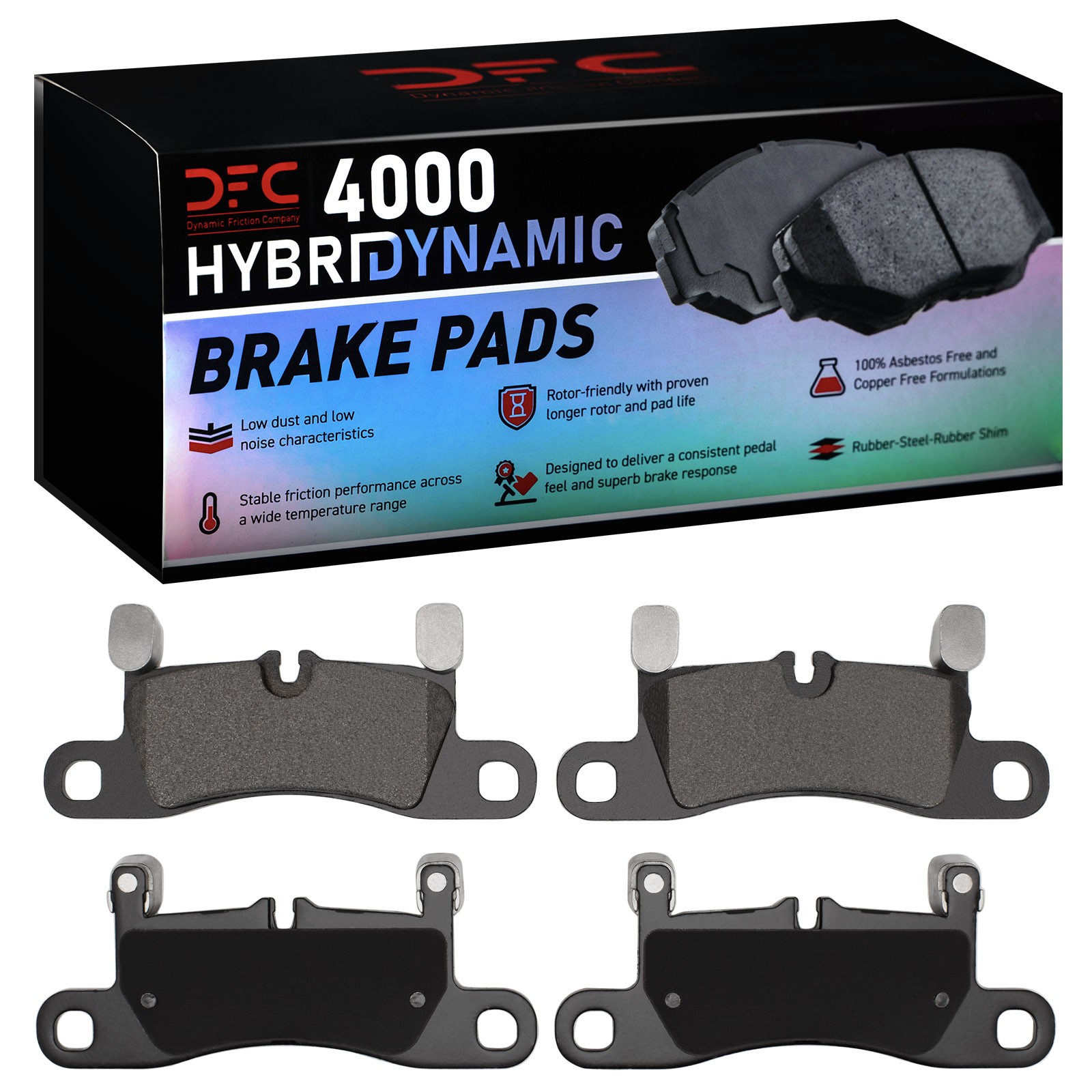 DYN 4000-1453-00 DFC 4000 HybriDynamic Brake Pads - Image 2