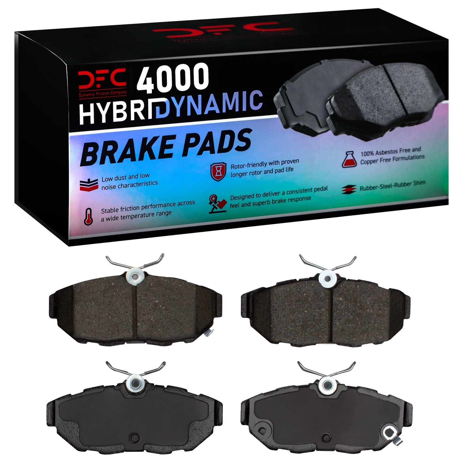 DYN 4000-1465-00 DFC 4000 HybriDynamic Brake Pads - Image 2