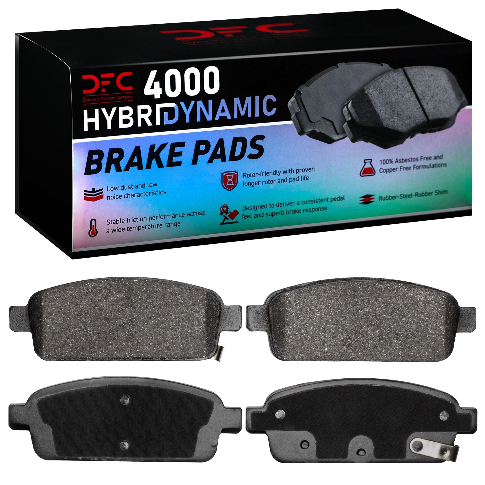 DYN 4000-1468-00 DFC 4000 HybriDynamic Brake Pads - Image 2