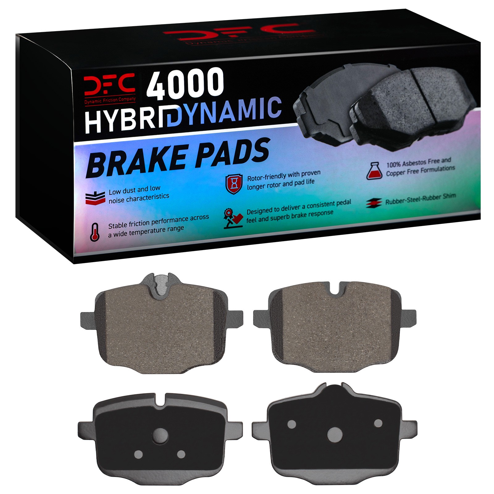 DYN 4000-1469-00 DFC 4000 HybriDynamic Brake Pads - Image 2