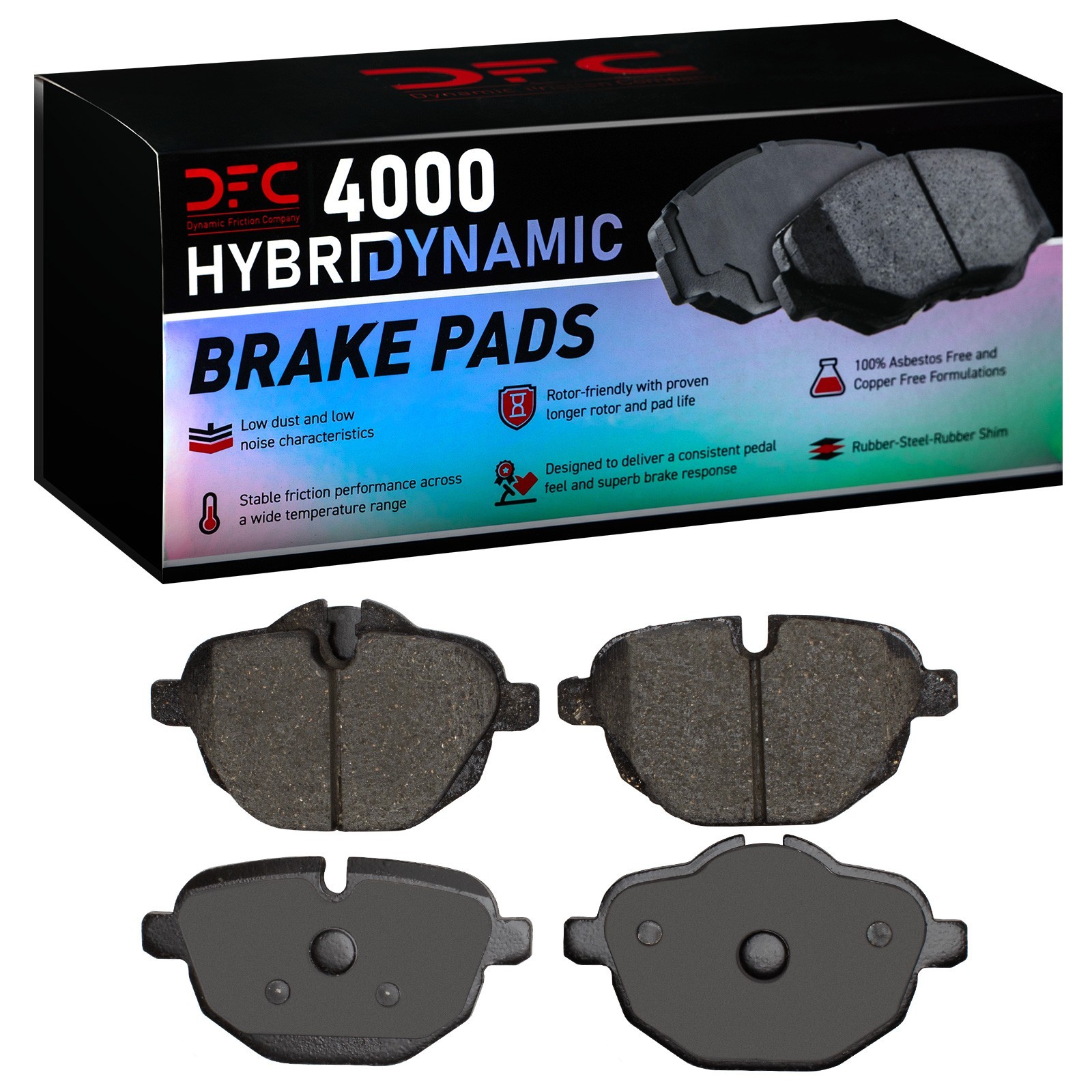 DYN 4000-1473-00 DFC 4000 HybriDynamic Brake Pads - Image 2