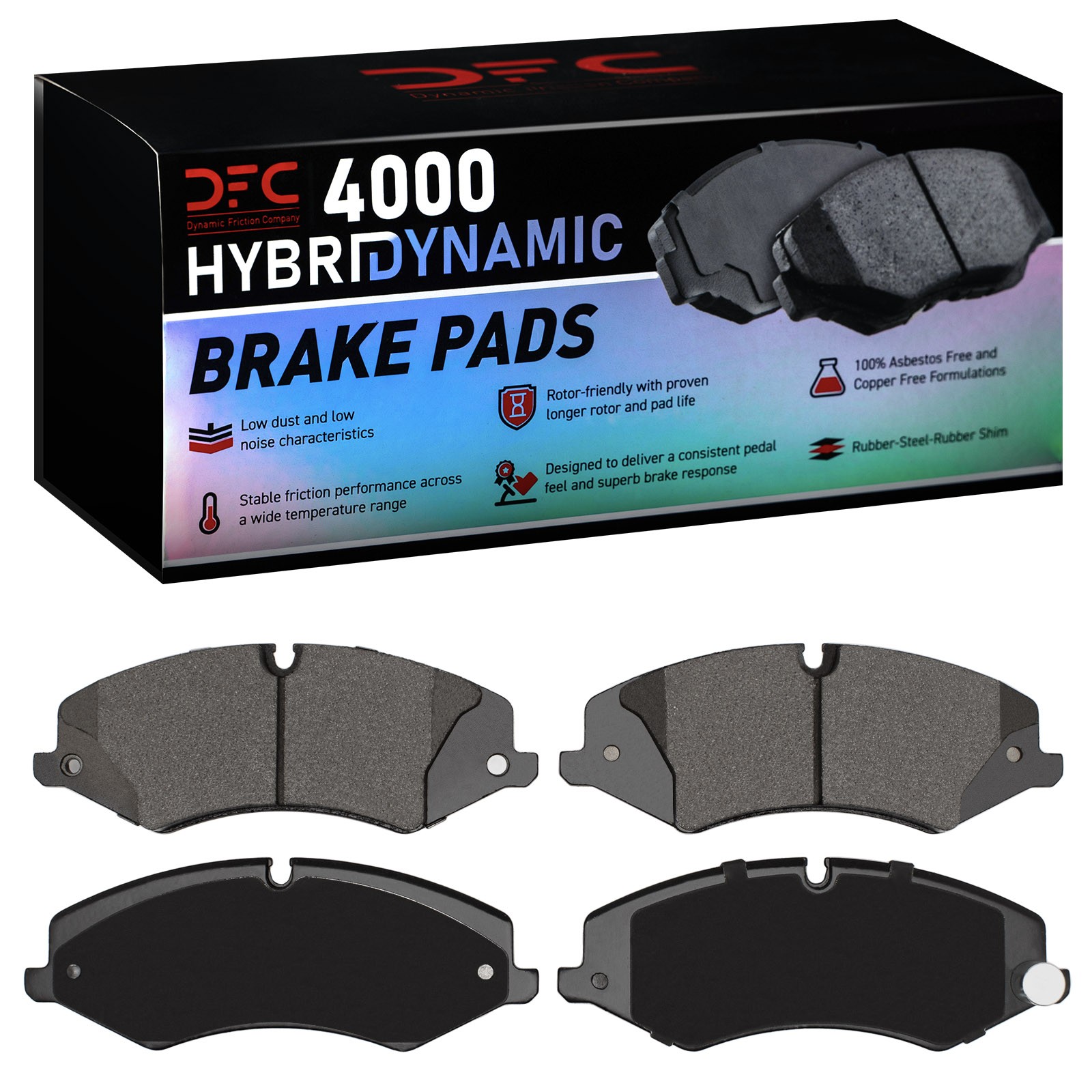 DYN 4000-1479-00 DFC 4000 HybriDynamic Brake Pads - Image 2