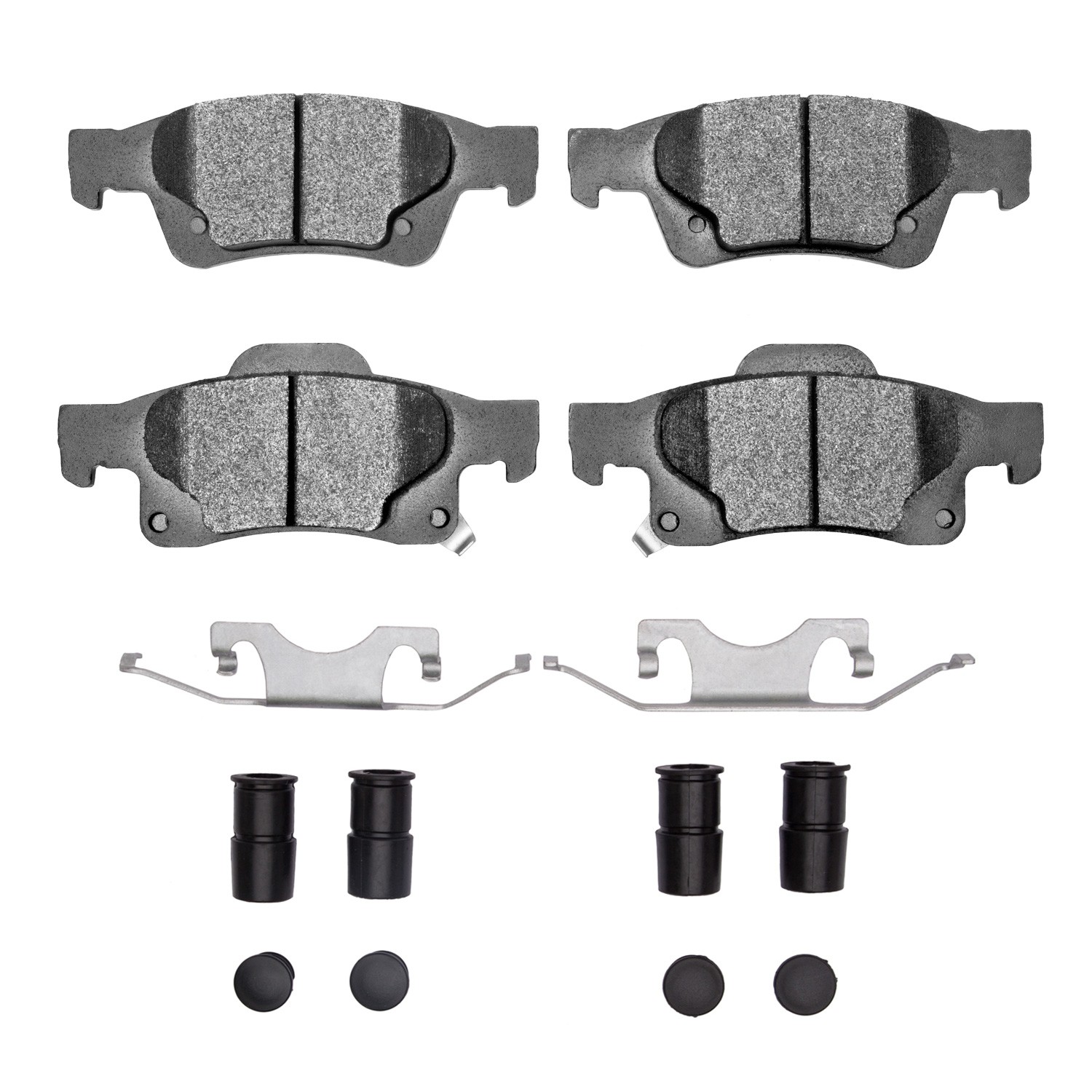 DYN 4000-1498-01 DFC HybriDynamic Brake Pads Hrdwr Kit