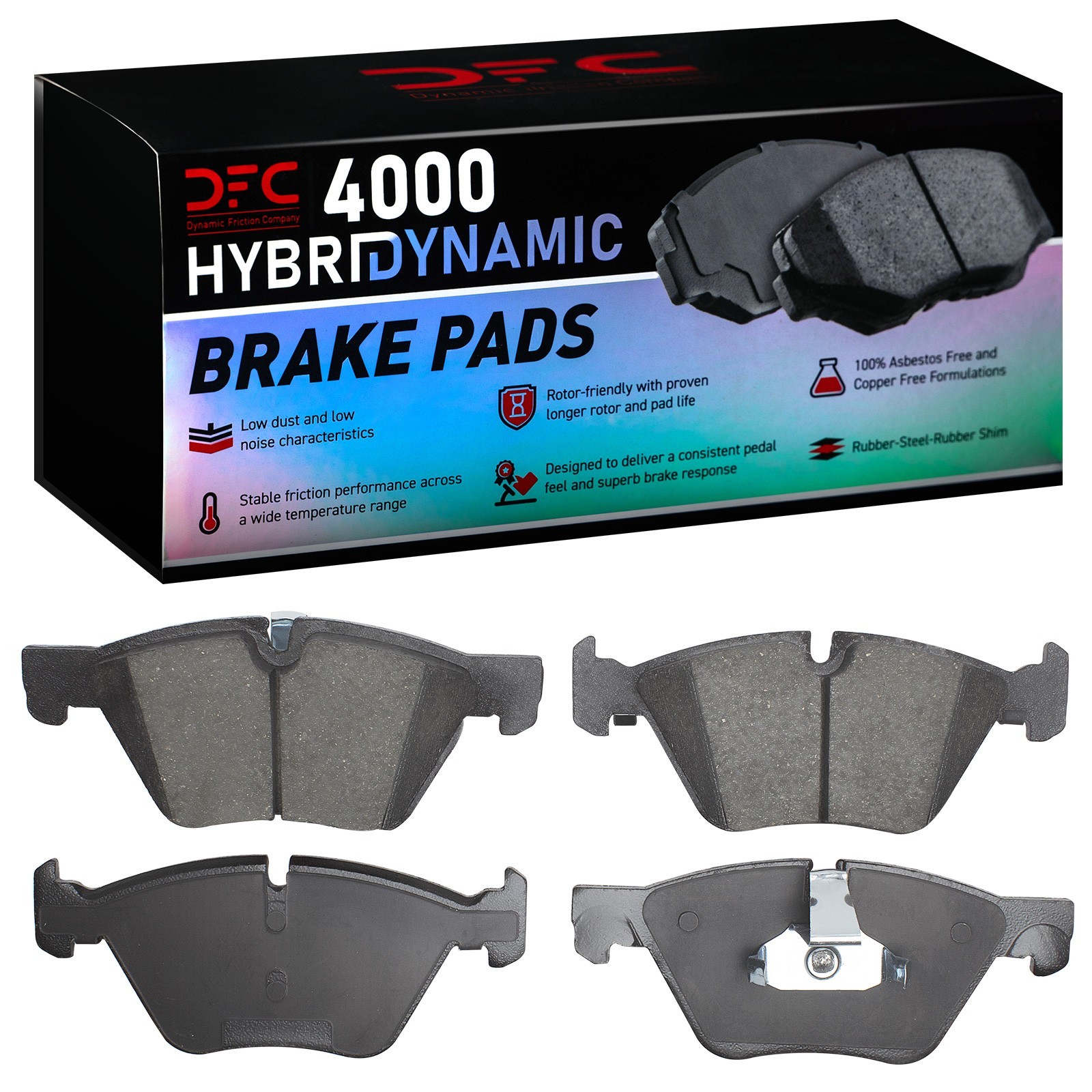 DYN 4000-1504-00 DFC 4000 HybriDynamic Brake Pads - Image 2