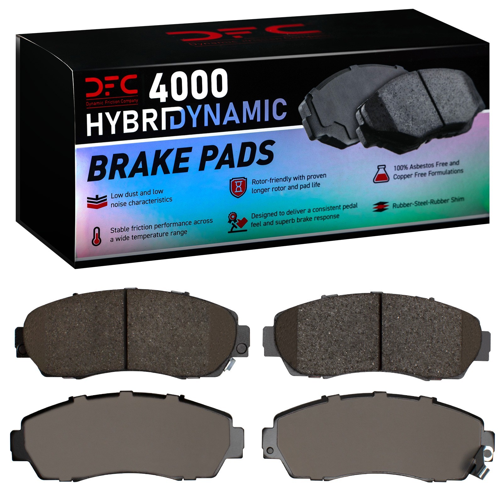 DYN 4000-1521-00 DFC 4000 HybriDynamic Brake Pads - Image 2