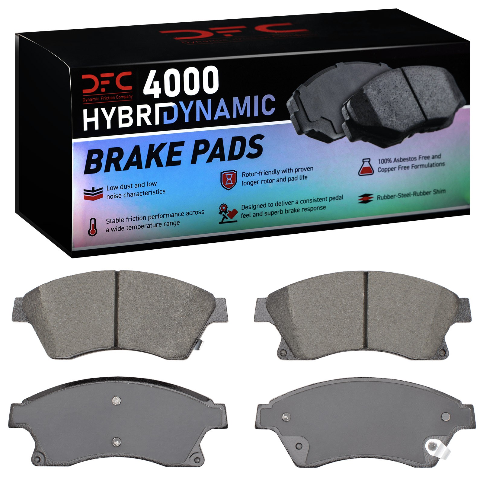 DYN 4000-1522-00 DFC 4000 HybriDynamic Brake Pads - Image 2