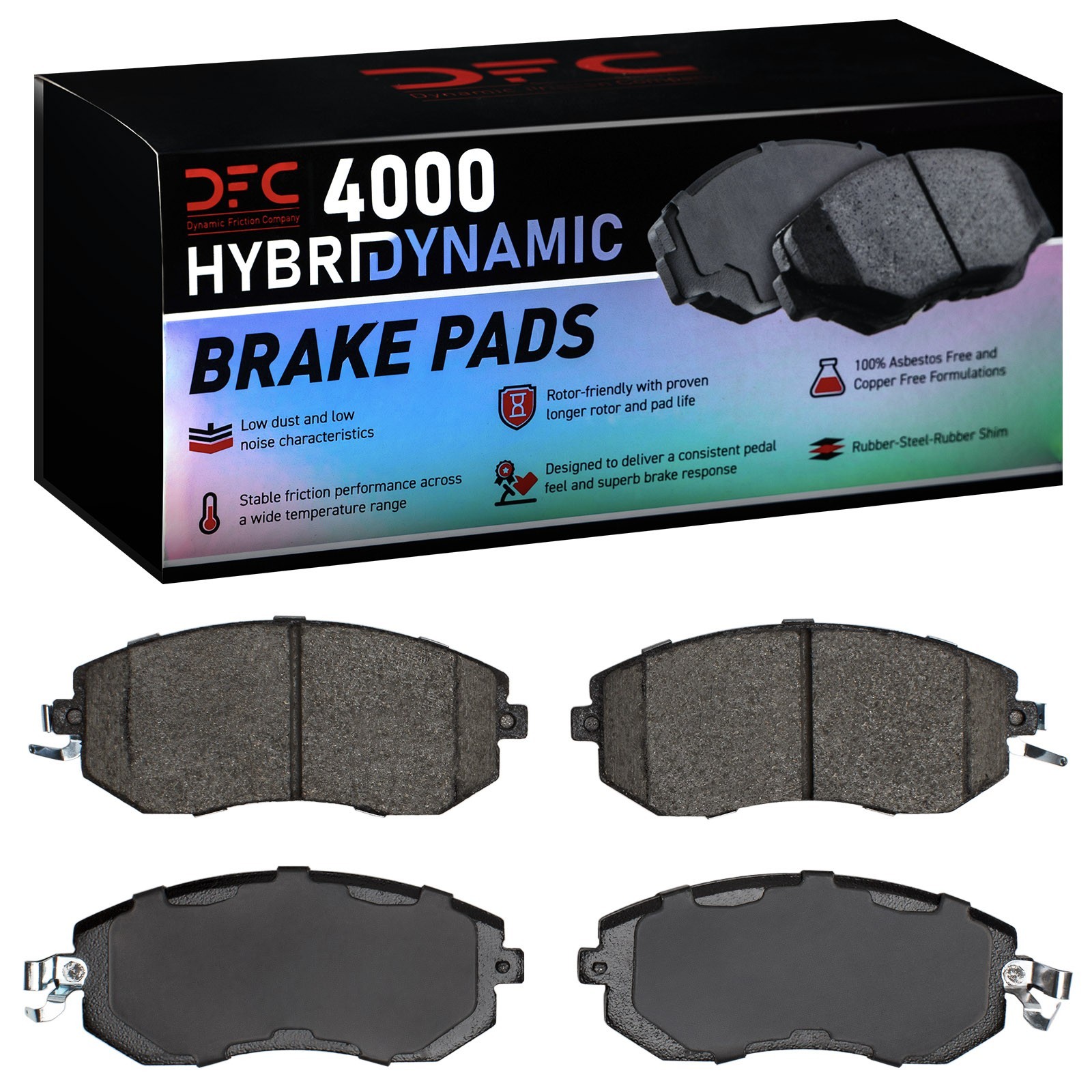 DYN 4000-1539-00 DFC 4000 HybriDynamic Brake Pads - Image 2