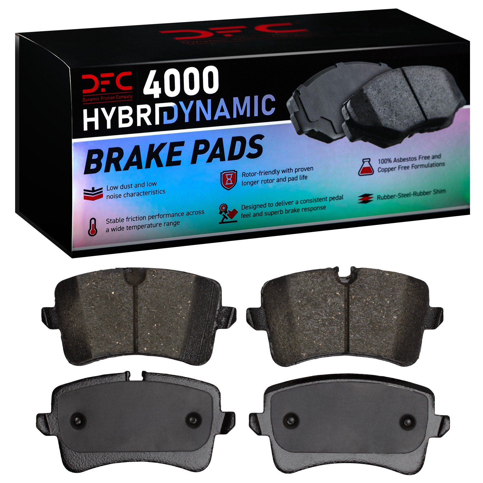 DYN 4000-1547-00 DFC 4000 HybriDynamic Brake Pads - Image 2