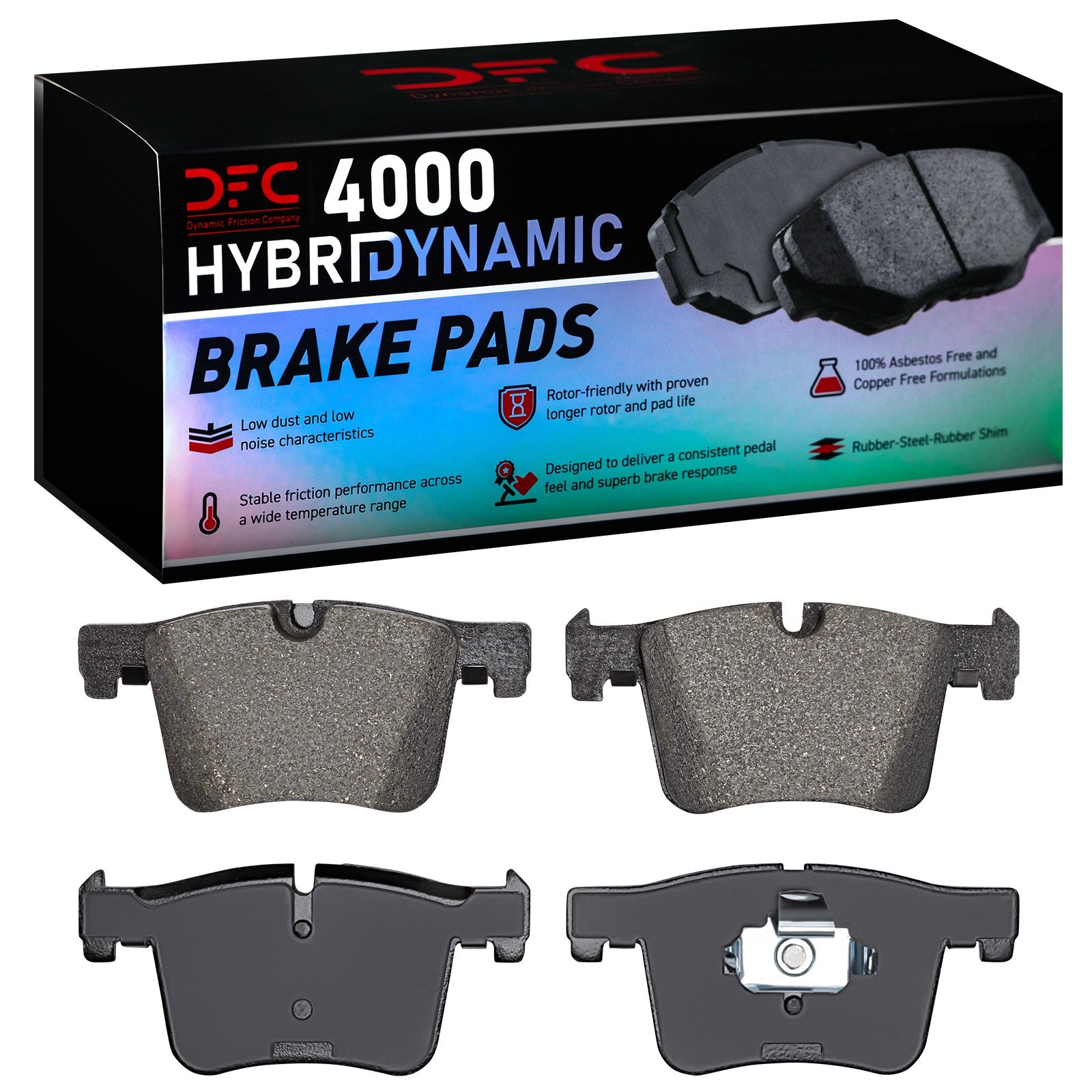 DYN 4000-1561-00 DFC 4000 HybriDynamic Brake Pads - Image 2
