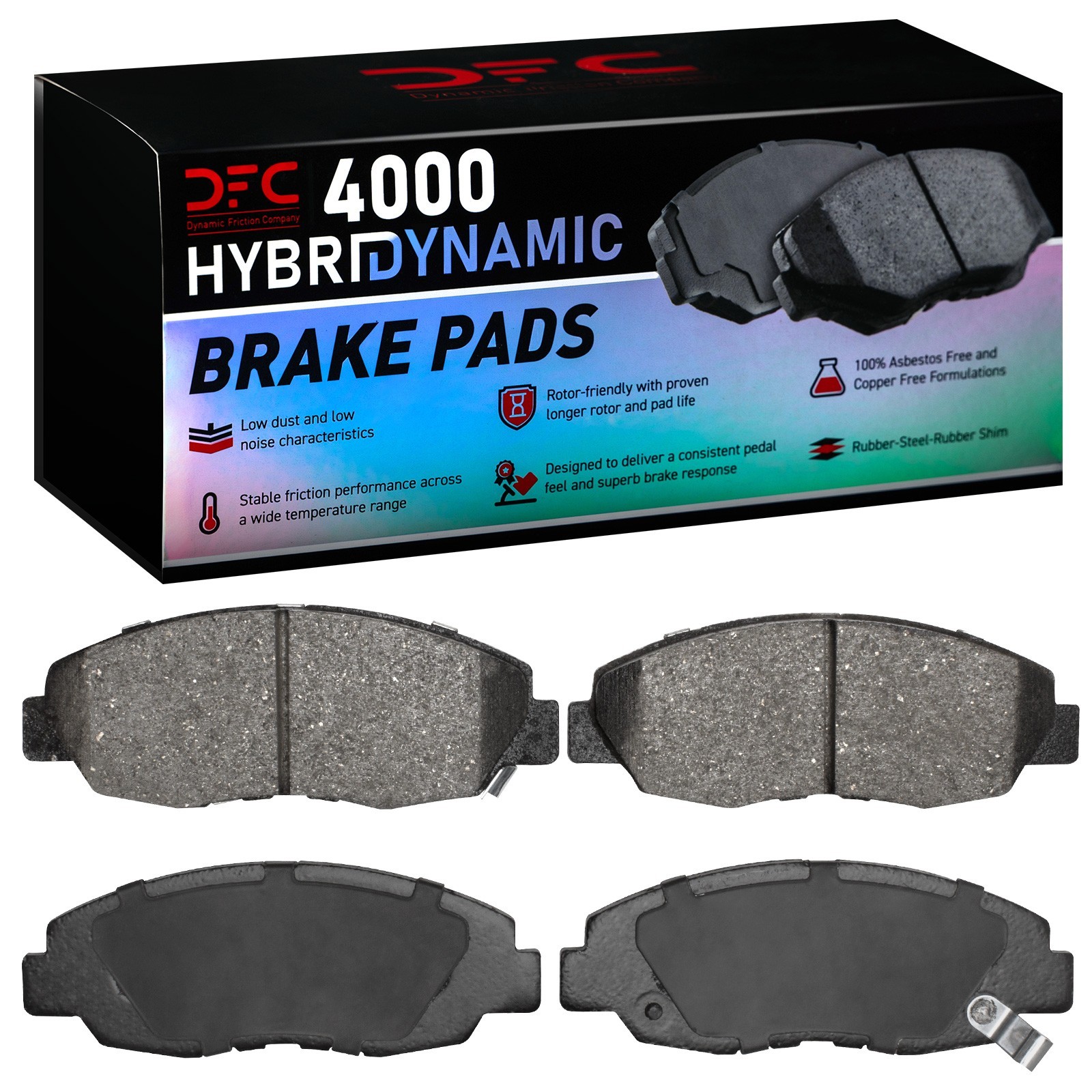 DYN 4000-1578-00 DFC 4000 HybriDynamic Brake Pads - Image 2
