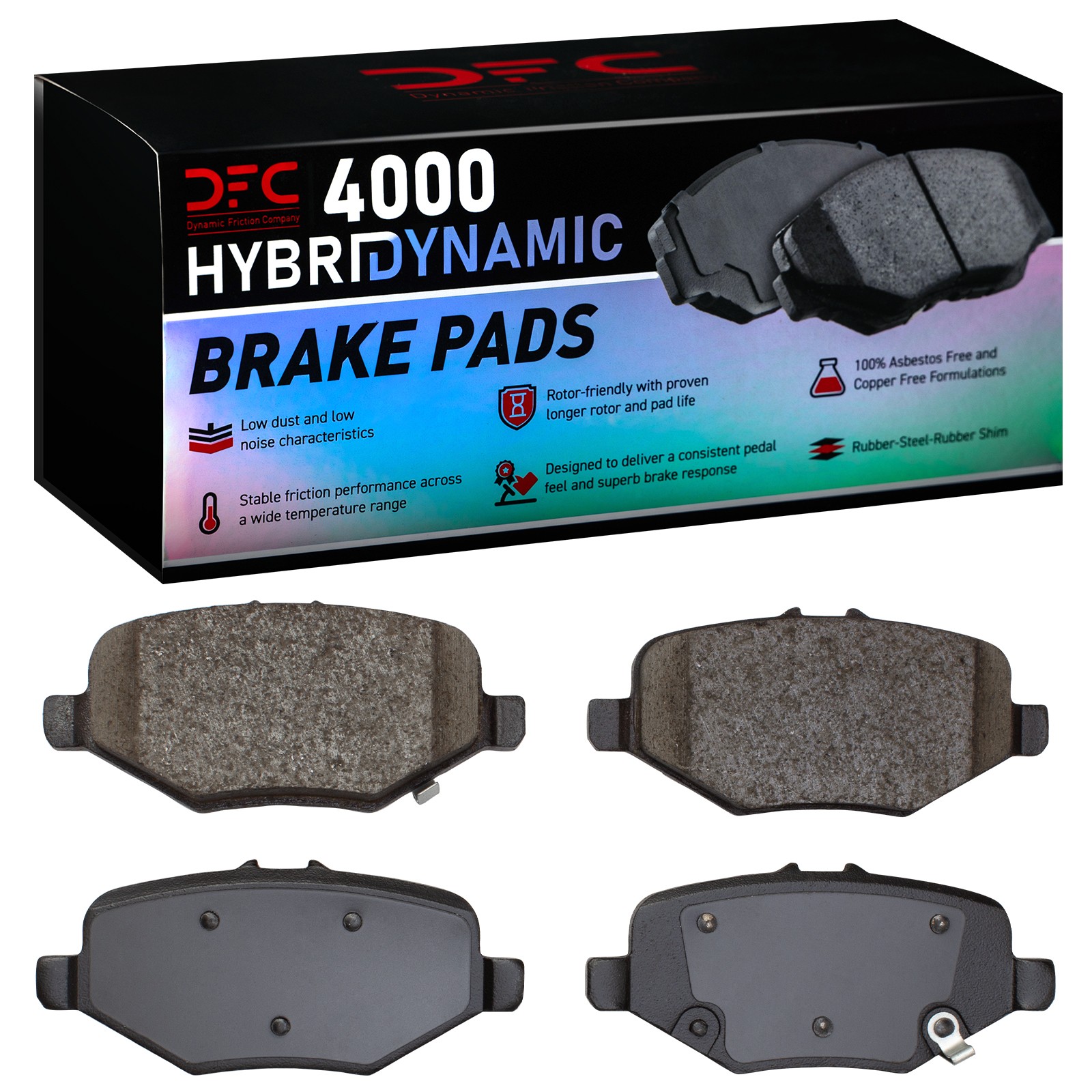 DYN 4000-1612-00 DFC 4000 HybriDynamic Brake Pads - Image 2
