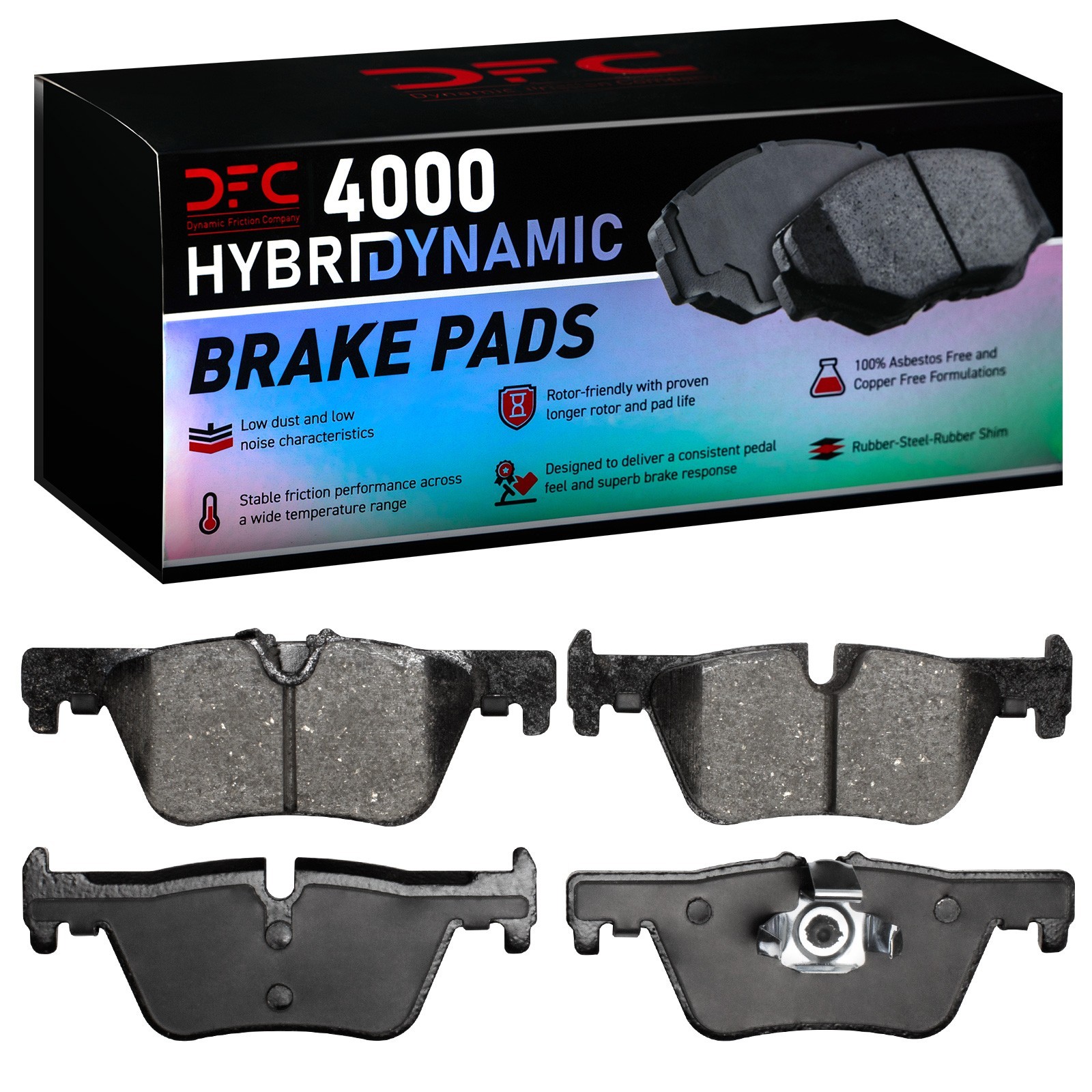 DYN 4000-1613-00 DFC 4000 HybriDynamic Brake Pads - Image 2
