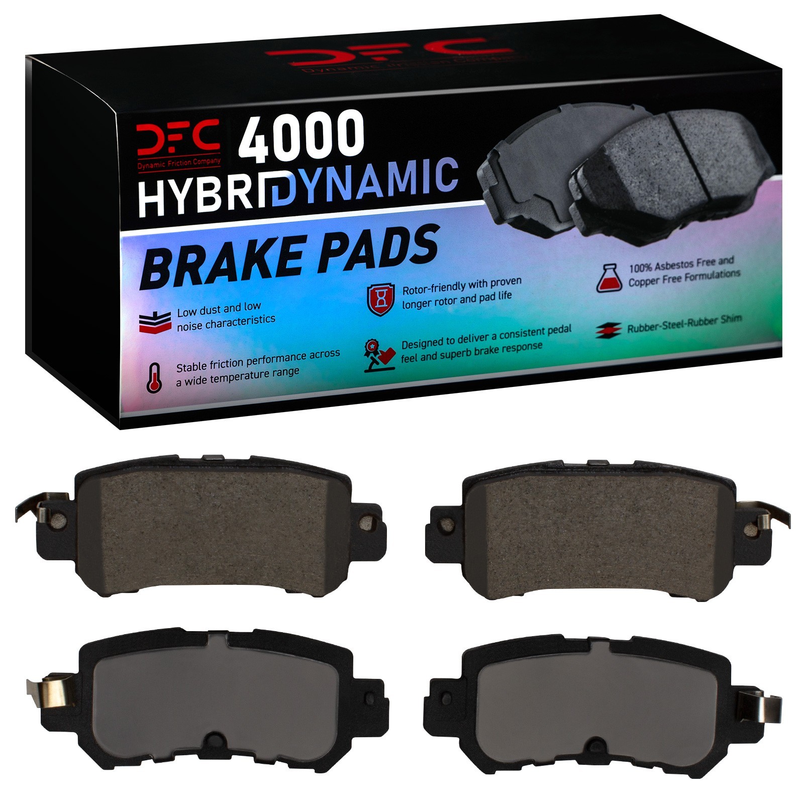 DYN 4000-1624-00 DFC 4000 HybriDynamic Brake Pads - Image 2